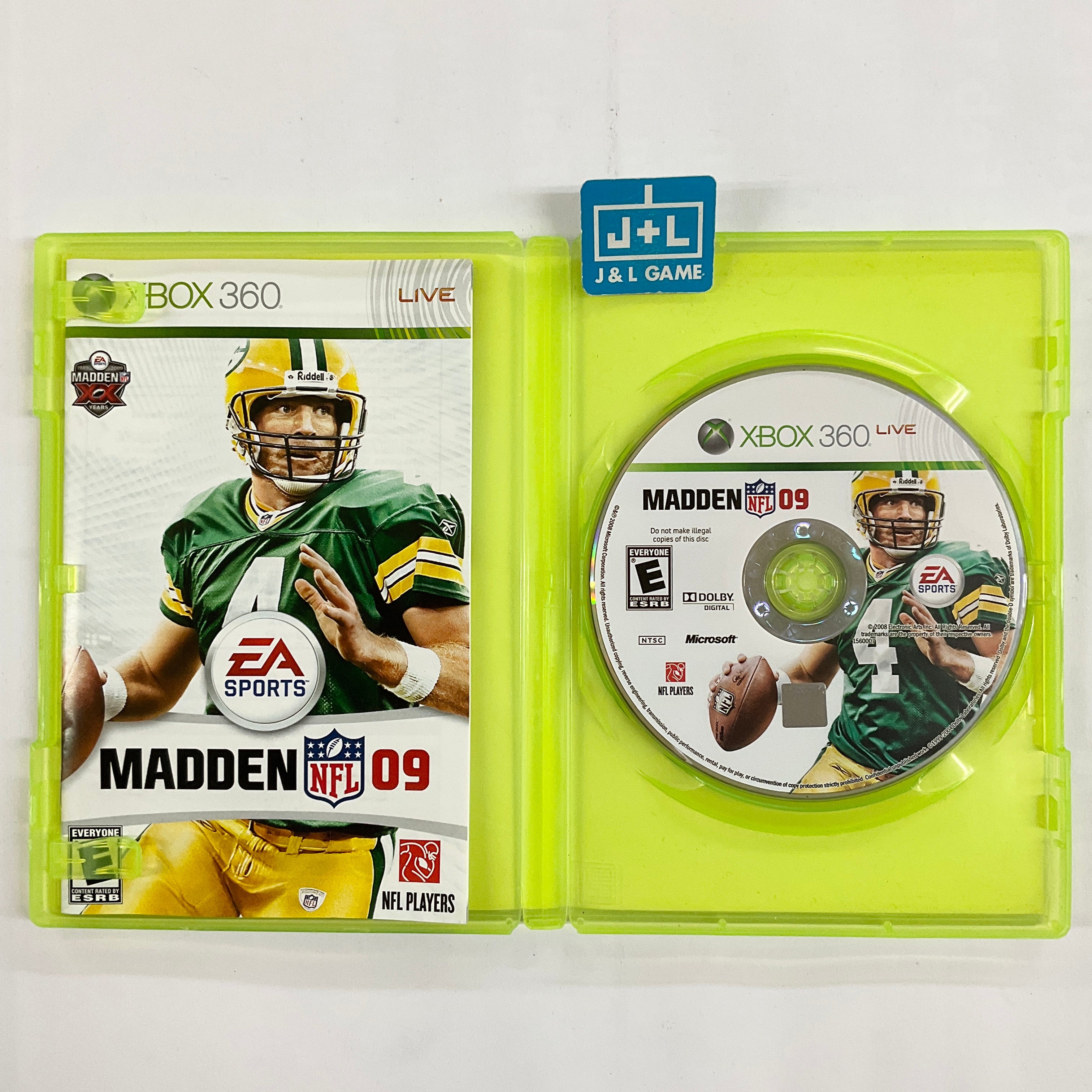 Madden NFL 09 - Xbox 360 [Pre-Owned] Video Games Electronic Arts   