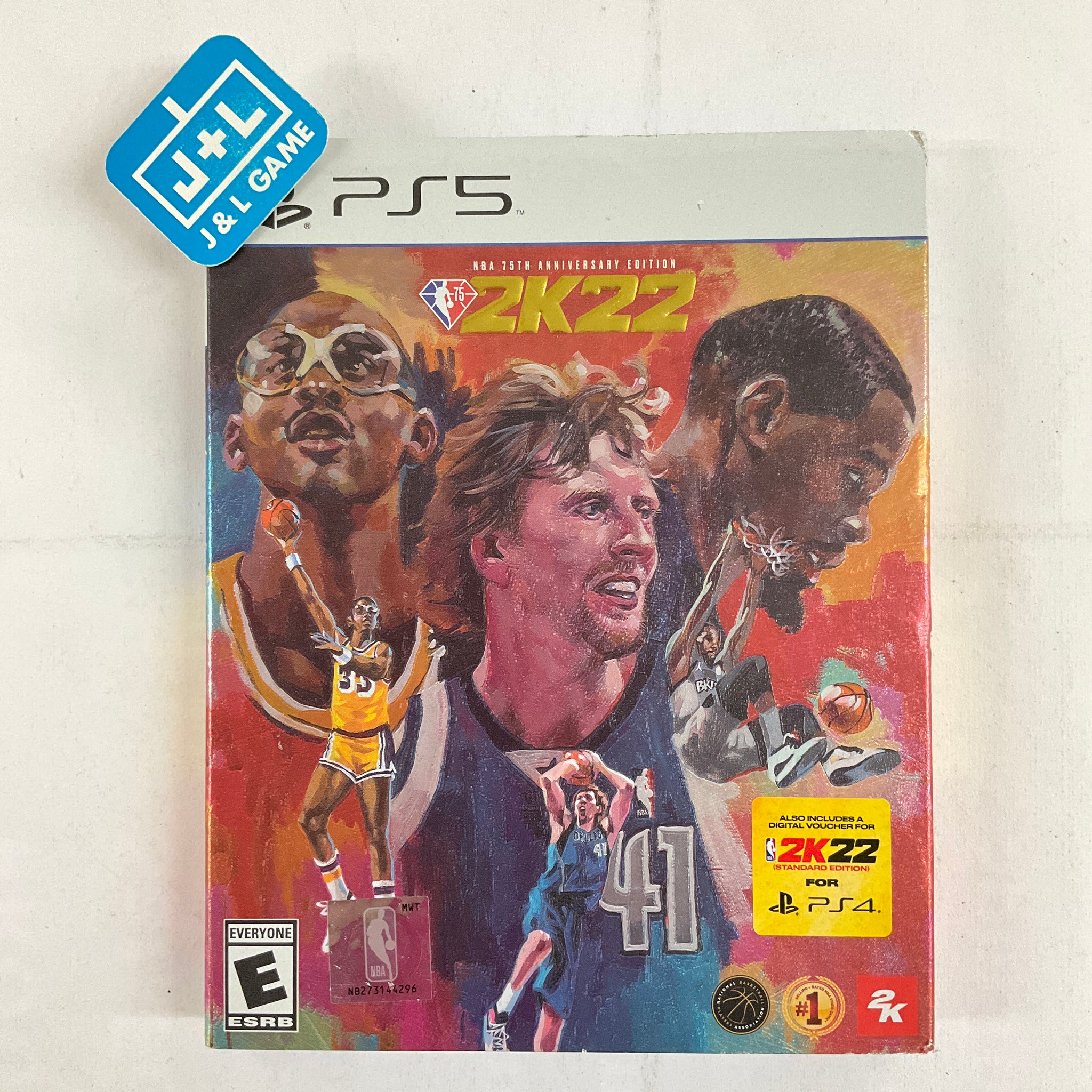 NBA 2K22 75th Anniversary Edition - (PS5) PlayStation 5 [Pre-Owned] Video Games 2K   