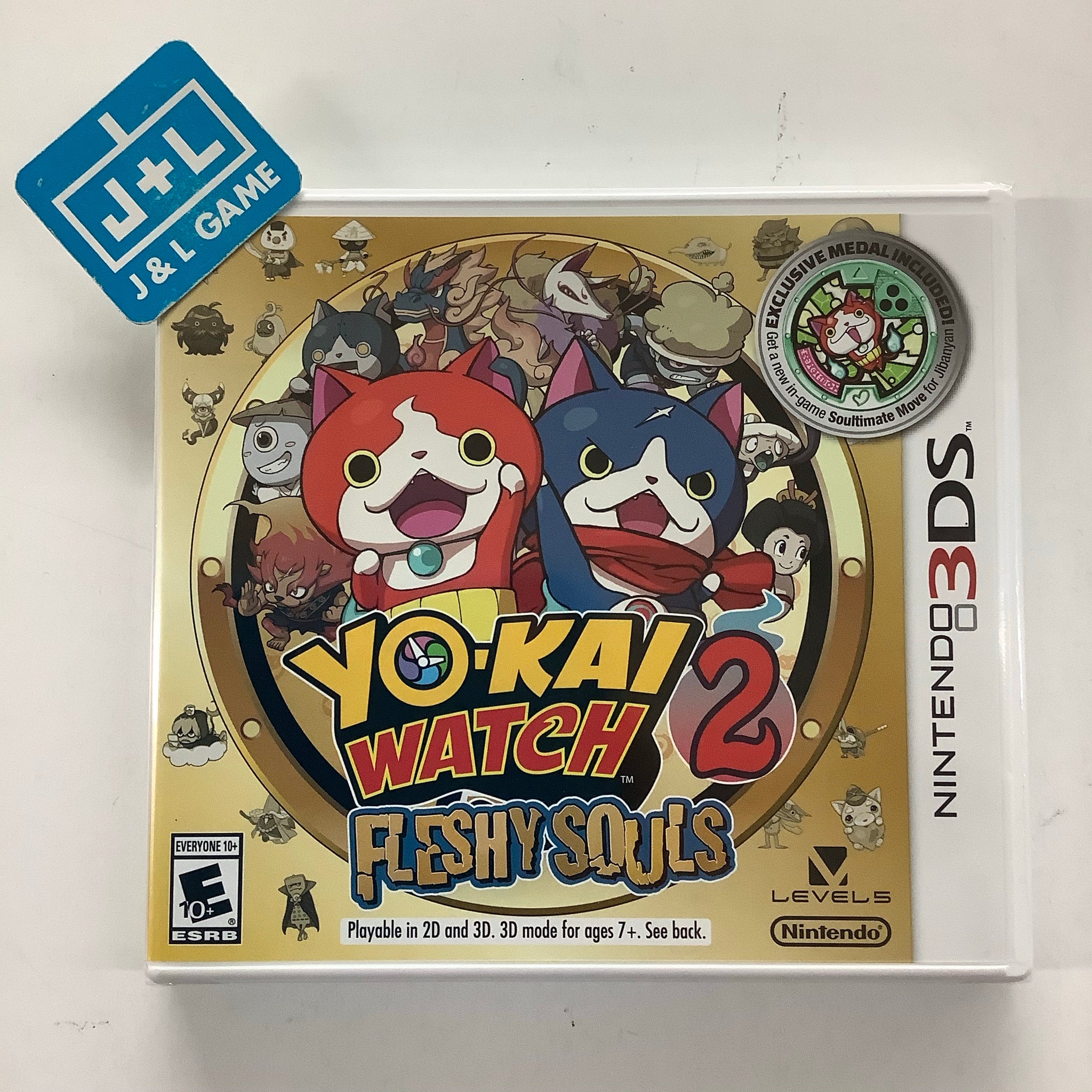 Yo-kai Watch 2: Fleshy Souls - Nintendo 3DS Video Games Nintendo   