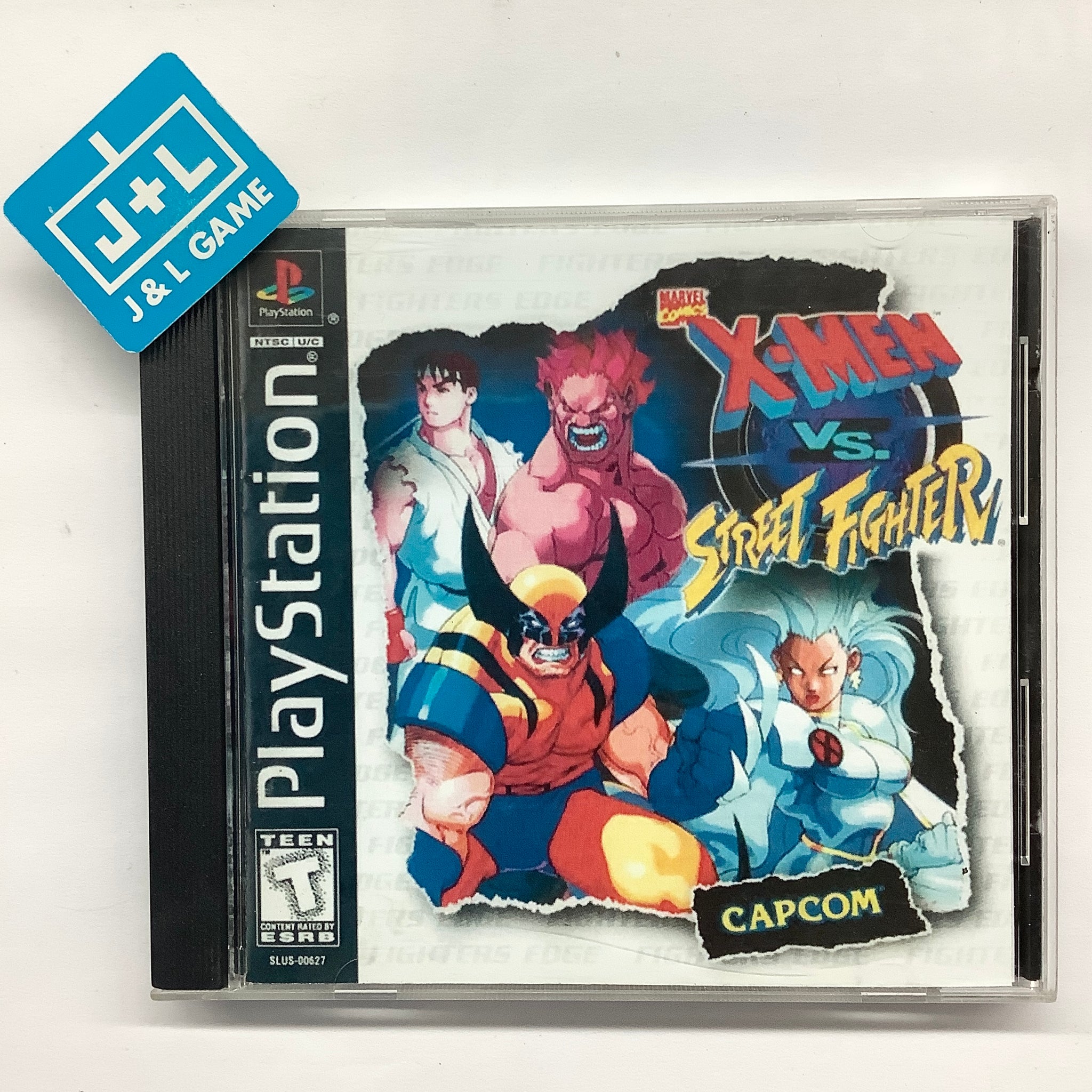 Marvel Comics X-Men vs. Street Fighter - (PS1) PlayStation 1 [Pre-Owned] Video Games Capcom   