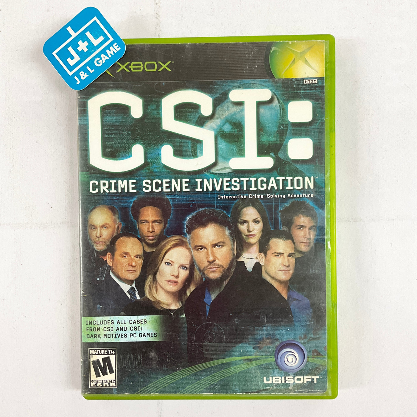 CSI: Crime Scene Investigation - (XB) XBox [Pre-Owned] Video Games Ubisoft   