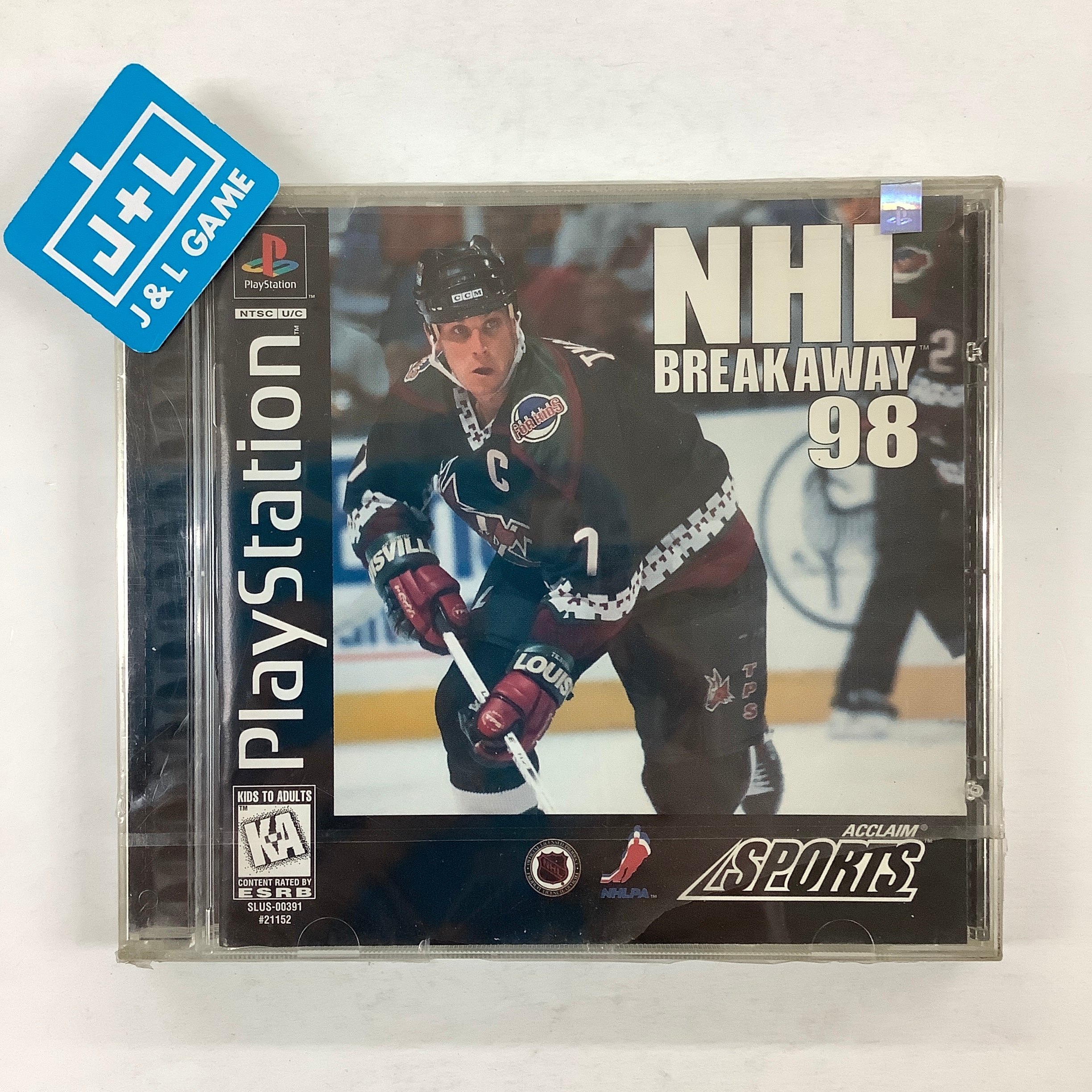 NHL Breakaway 98 - (PS1) PlayStation 1 Video Games Acclaim   