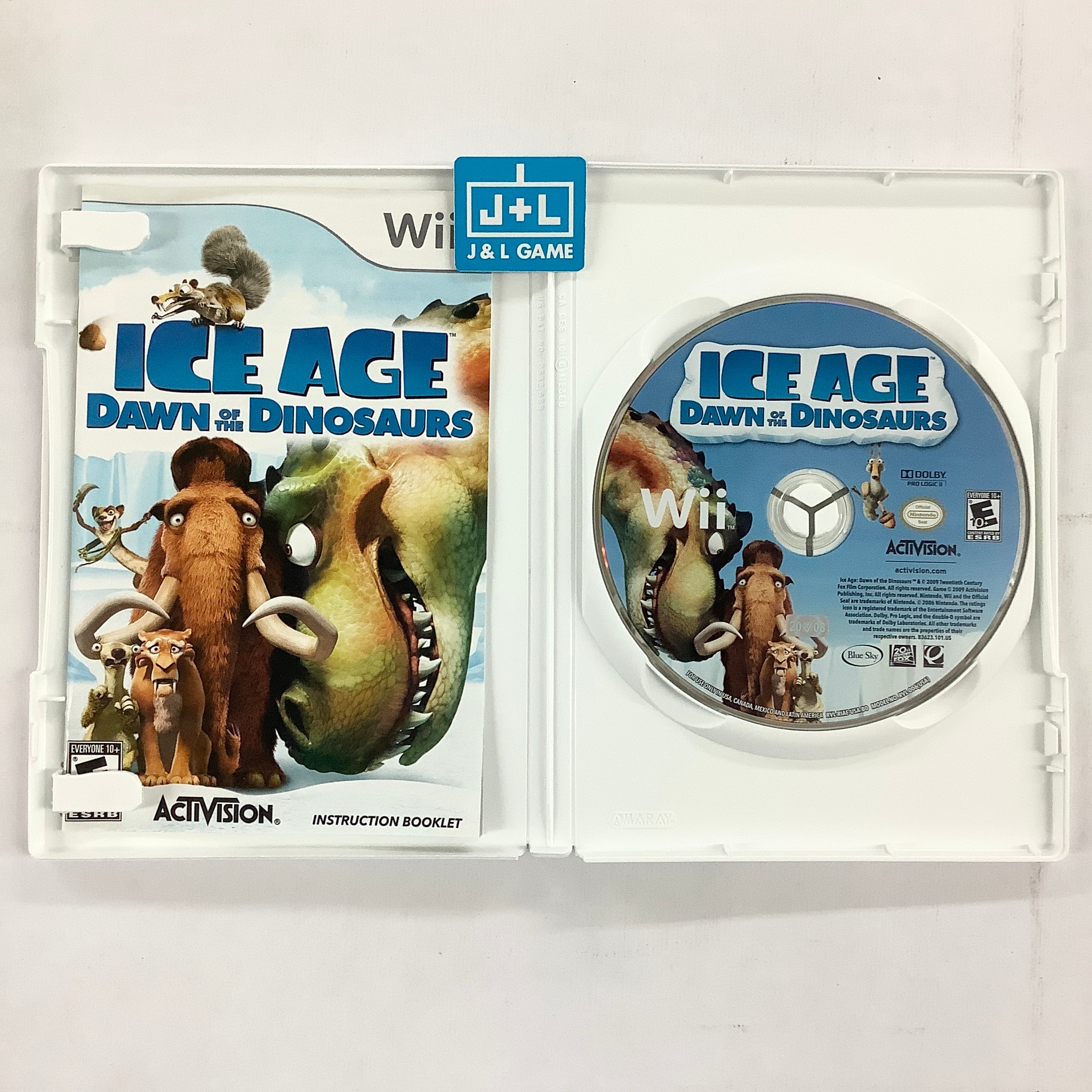 Ice Age: Dawn of the Dinosaurs - Nintendo Wii [Pre-Owned] Video Games Activision   