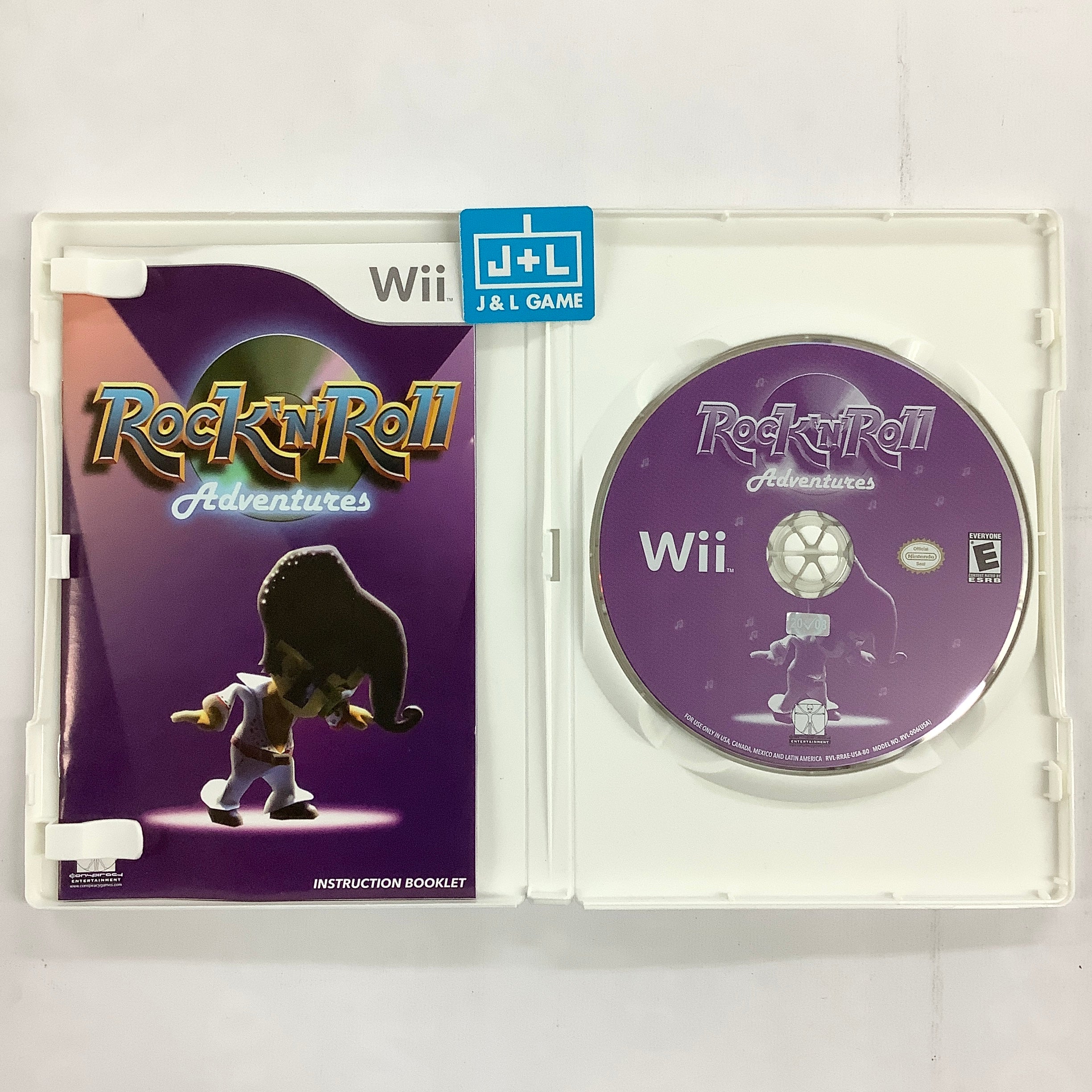 Rock 'N' Roll Adventures - Nintendo Wii [Pre-Owned] Video Games Conspiracy Entertainment   