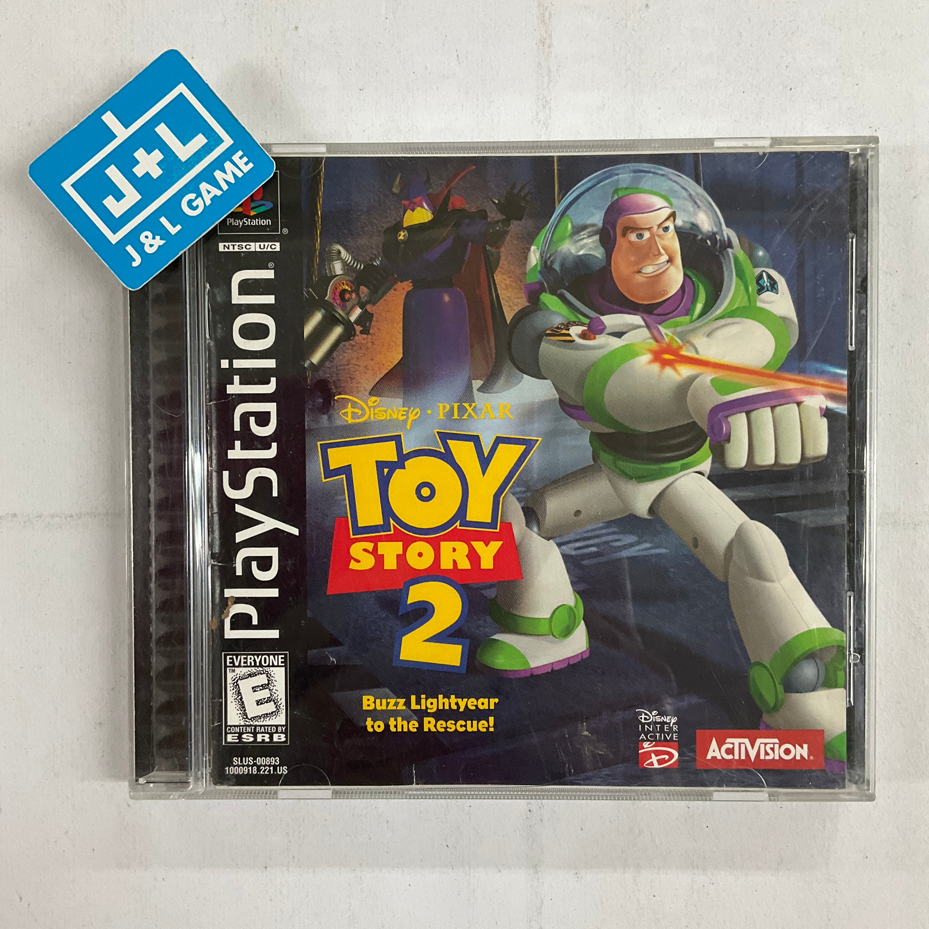 Disney/Pixar's Toy Story 2: Buzz Lightyear to the Rescue! - (PS1) PlayStation 1 [Pre-Owned] Video Games Activision   