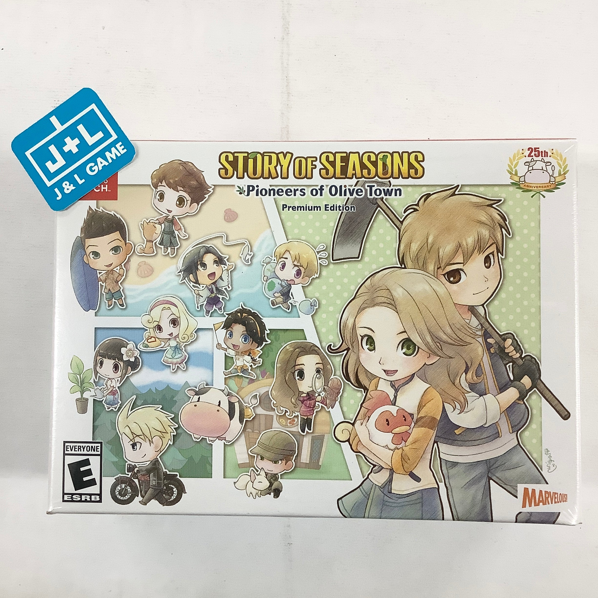 Story of Seasons: Pioneers of Olive Town (Premium Edition) - (NSW) Nintendo Switch Video Games XSEED Games   