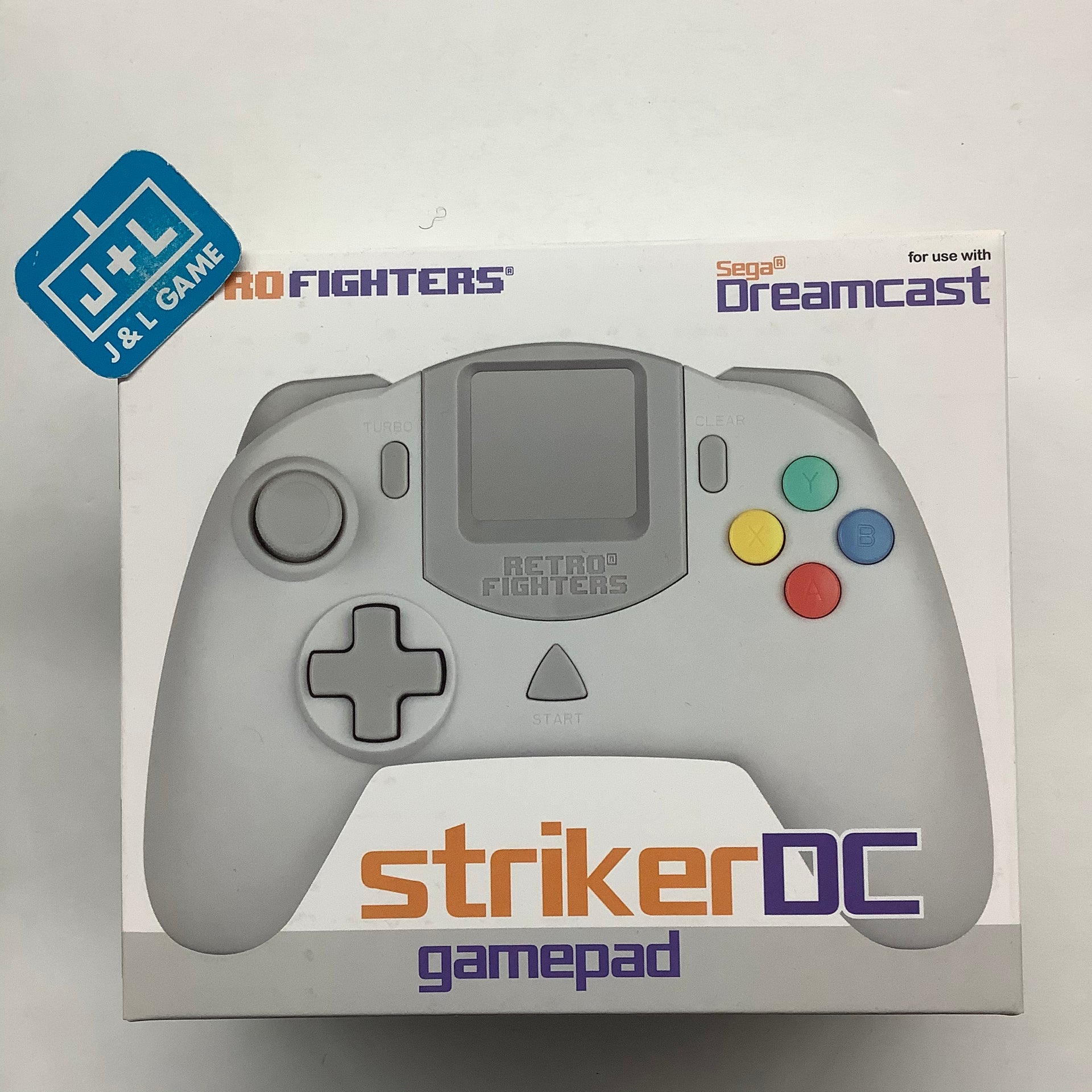 Retro Fighters StrikerDC Dreamcast Controller White SEGA