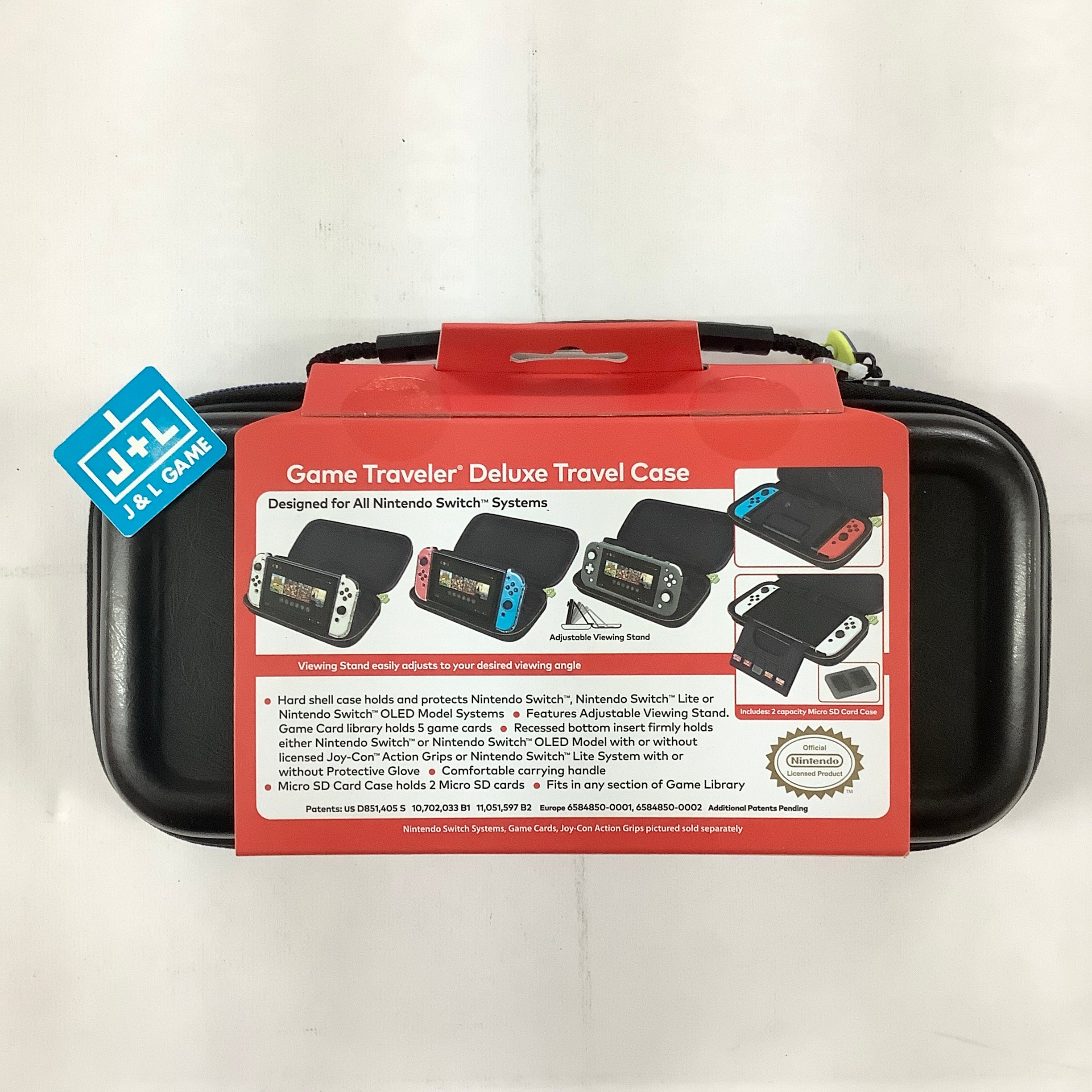 RDS Industries Deluxe Travel Case (Splatoon 3) -  (NSW) Nintendo Switch Accessories Game Traveler   