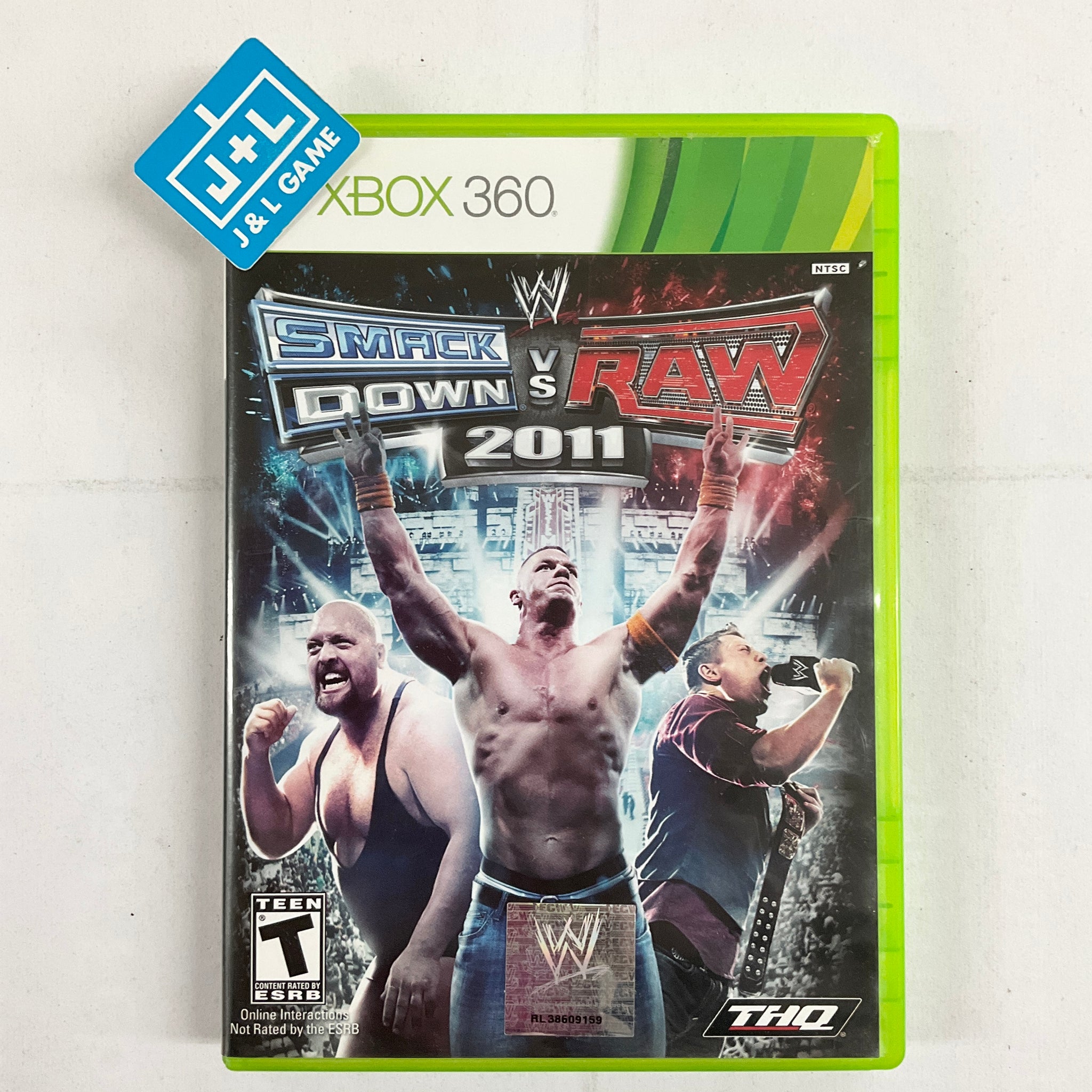 WWE SmackDown vs. Raw 2011 - Xbox 360 [Pre-Owned] Video Games THQ   