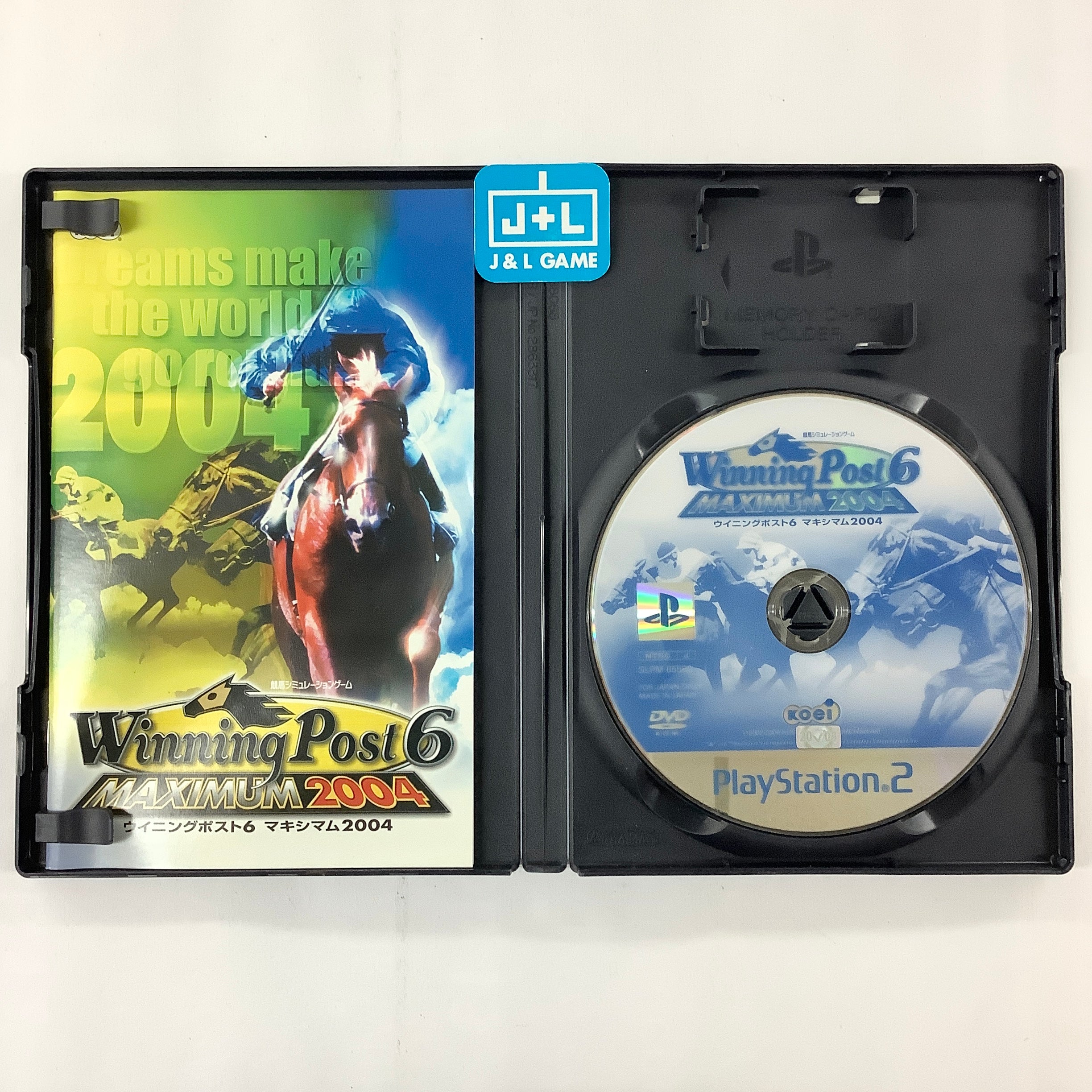 Winning Post 6 Maximum 2004 - (PS2) PlayStation 2 [Pre-Owned] (Japanese Import) Video Games Koei   