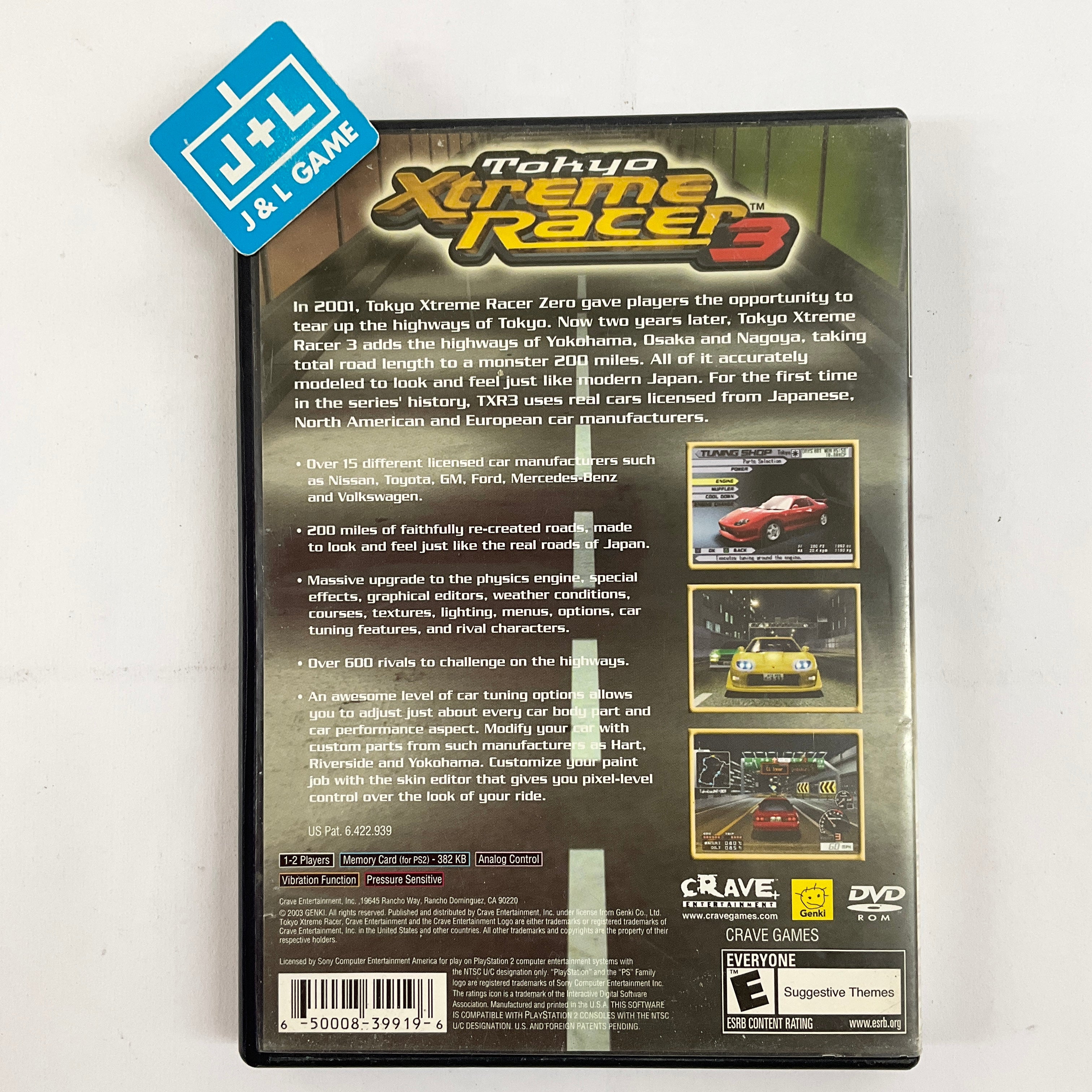 Tokyo Xtreme Racer 3 - (PS2) PlayStation 2 [Pre-Owned] Video Games Crave   