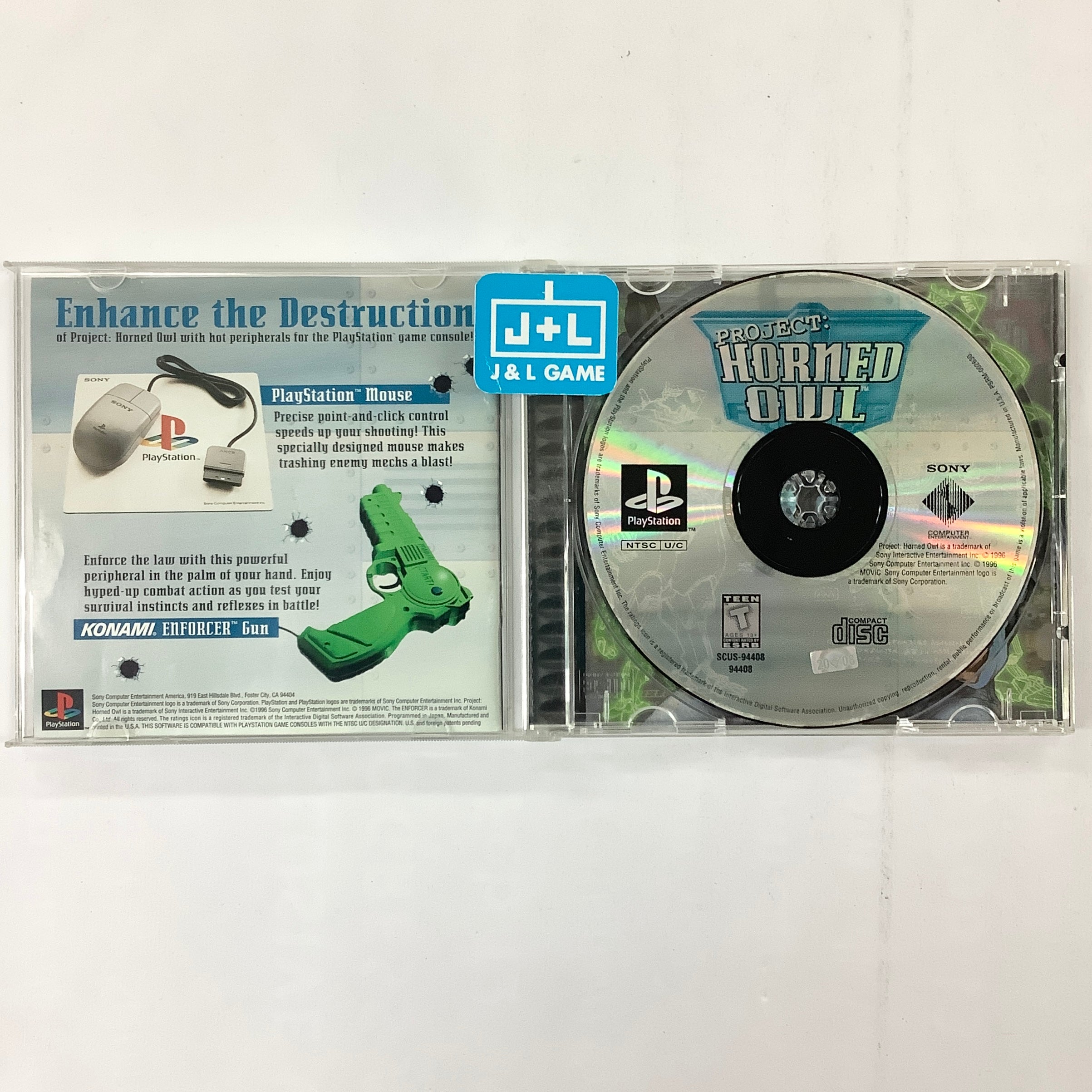 Project: Horned Owl - (PS1) PlayStation 1 [Pre-Owned] Video Games SCEA   