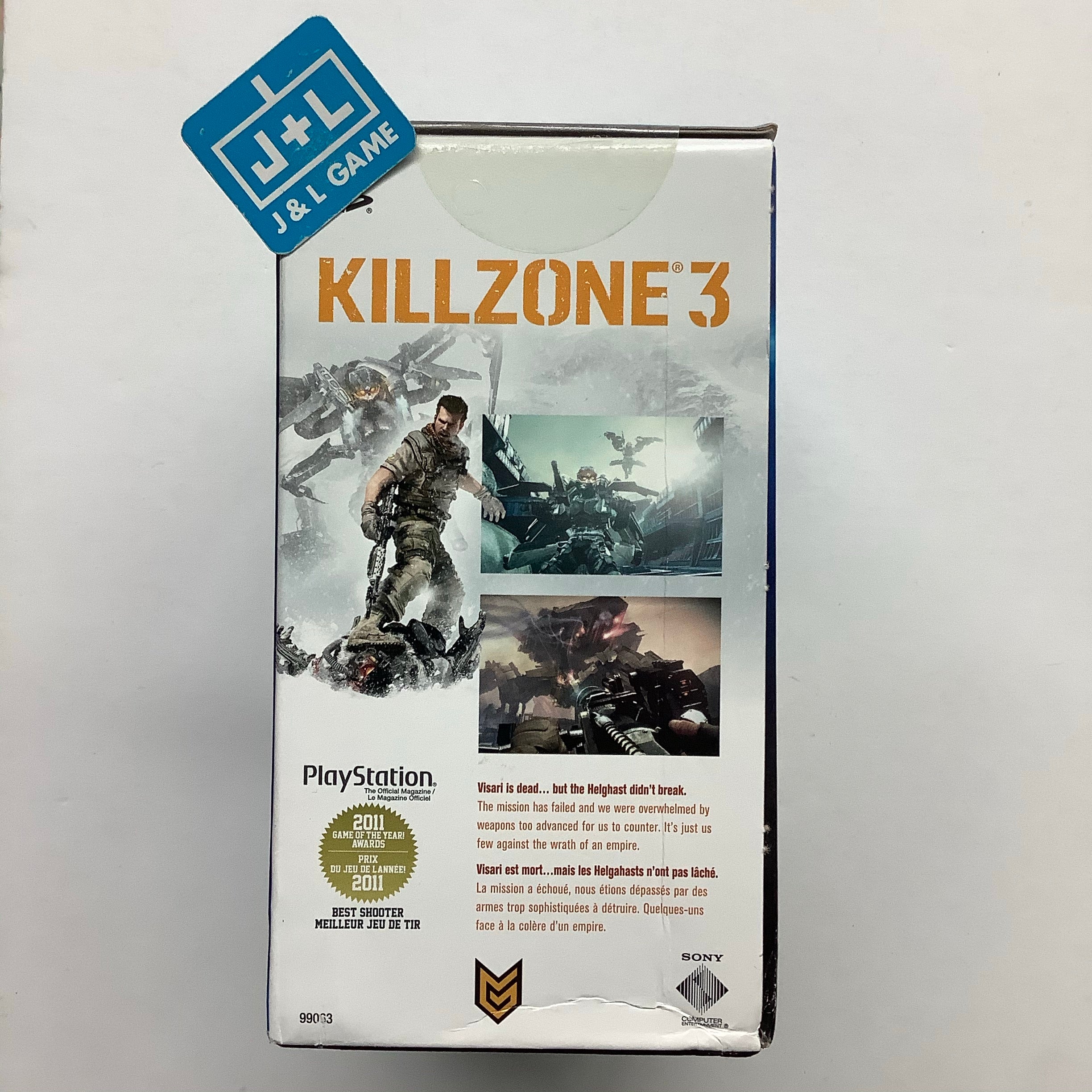 SONY Playstation 3 Killzone 3 & DUALSHOCK3 Wireless Controller - (PS3) Playstation 3 (Ultimate Combo Pack) Video Games PlayStation   