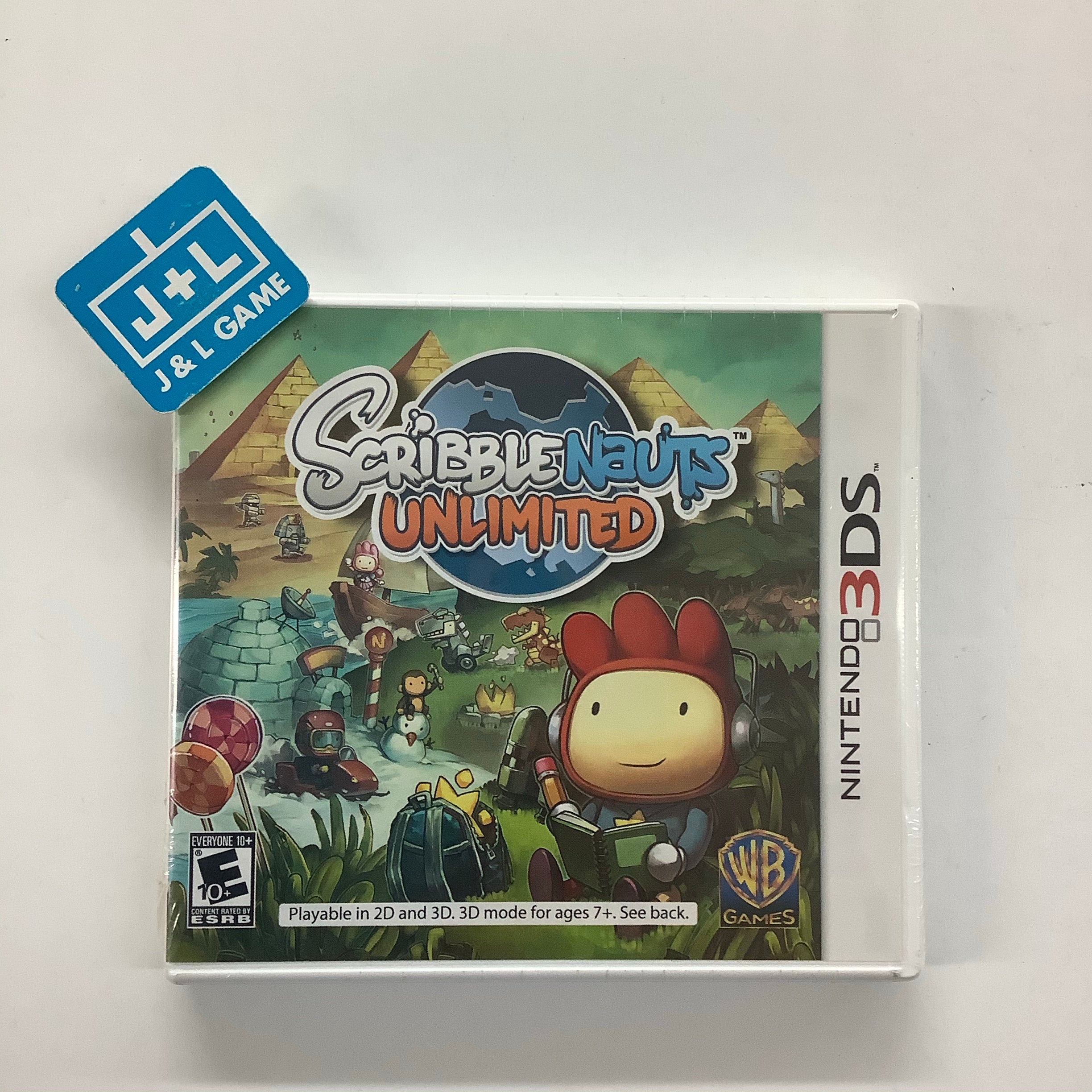 Scribblenauts Unlimited - Nintendo 3DS Video Games Warner Bros. Interactive Entertainment   