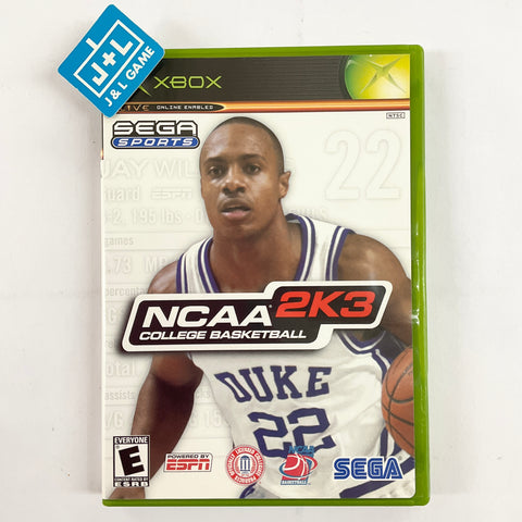 NCAA College Basketball 2K3 - (XB) Xbox [Pre-Owned] Video Games Sega   