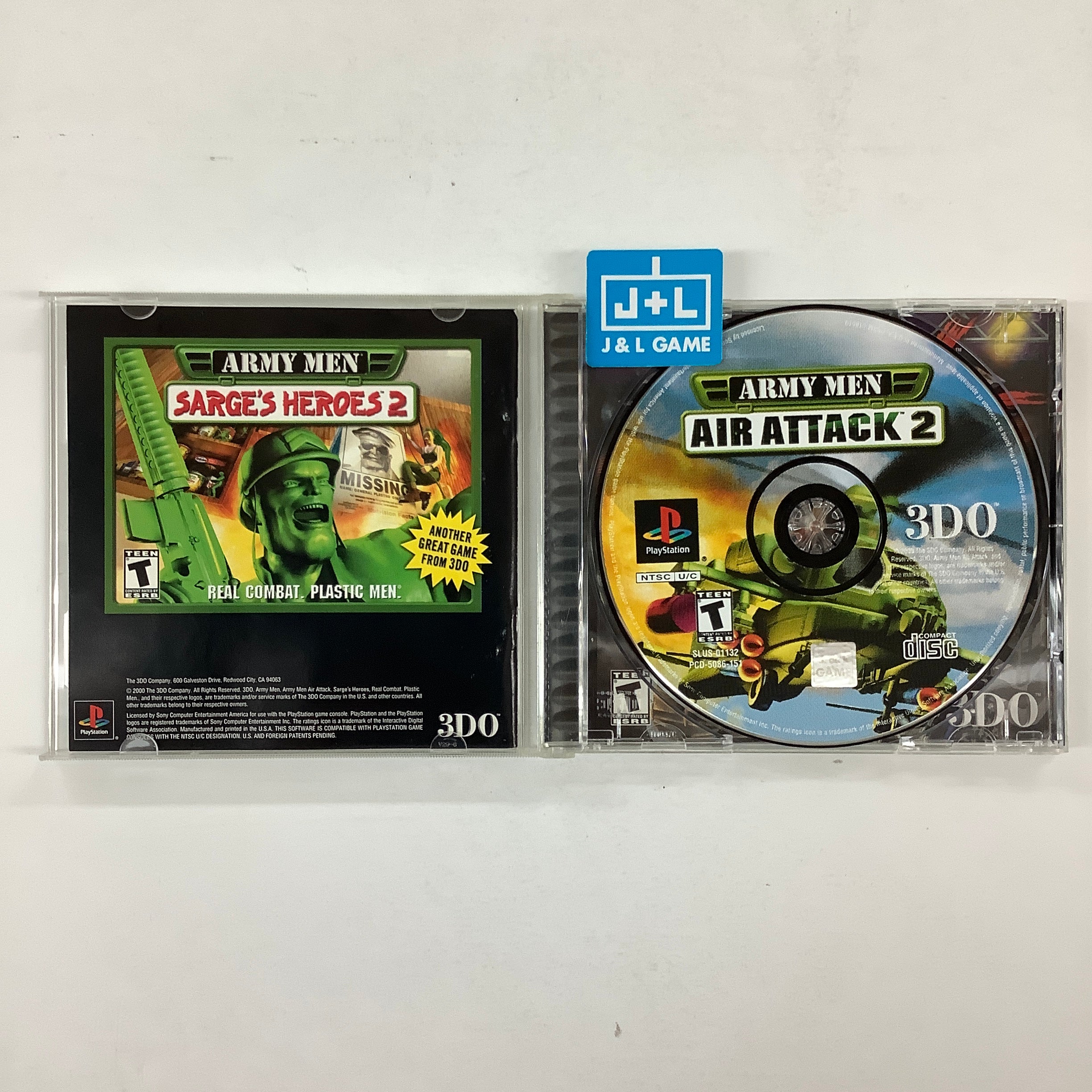 Army Men: Air Attack 2 - (PS1) PlayStation 1 [Pre-Owned] Video Games 3DO   