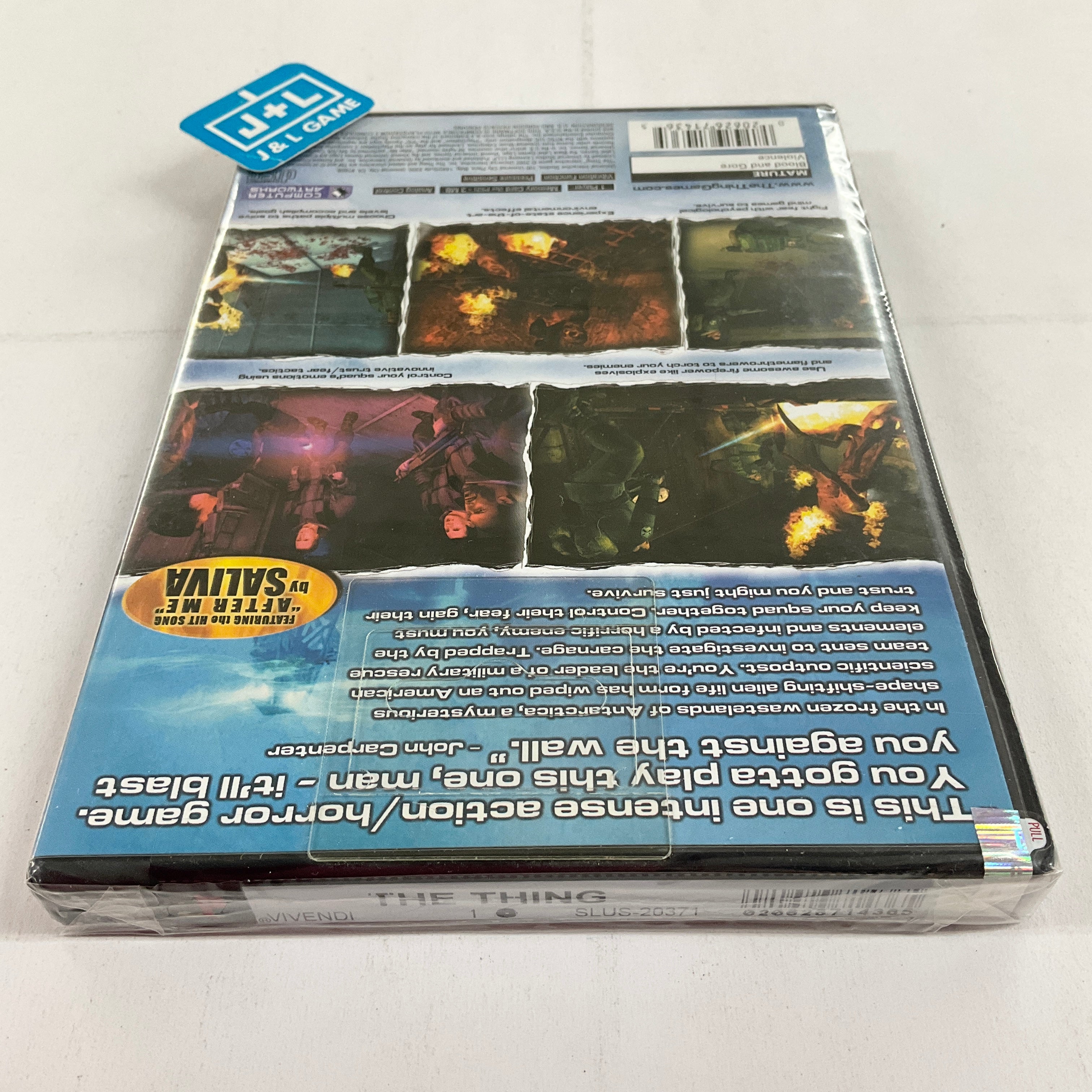The Thing - (PS2) PlayStation 2 Video Games Black Label Games   