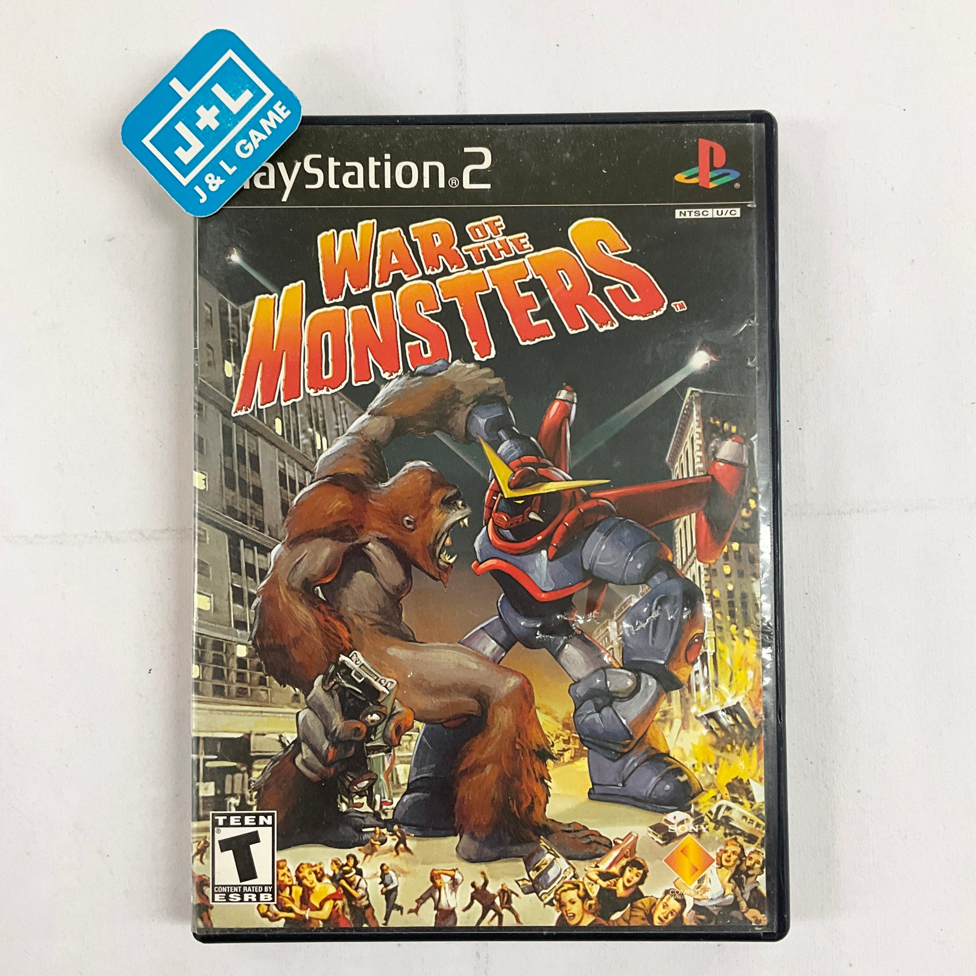 battle of monsters ps2 War of the Monsters - (PS2) PlayStation 2 [Pre-Owned]
