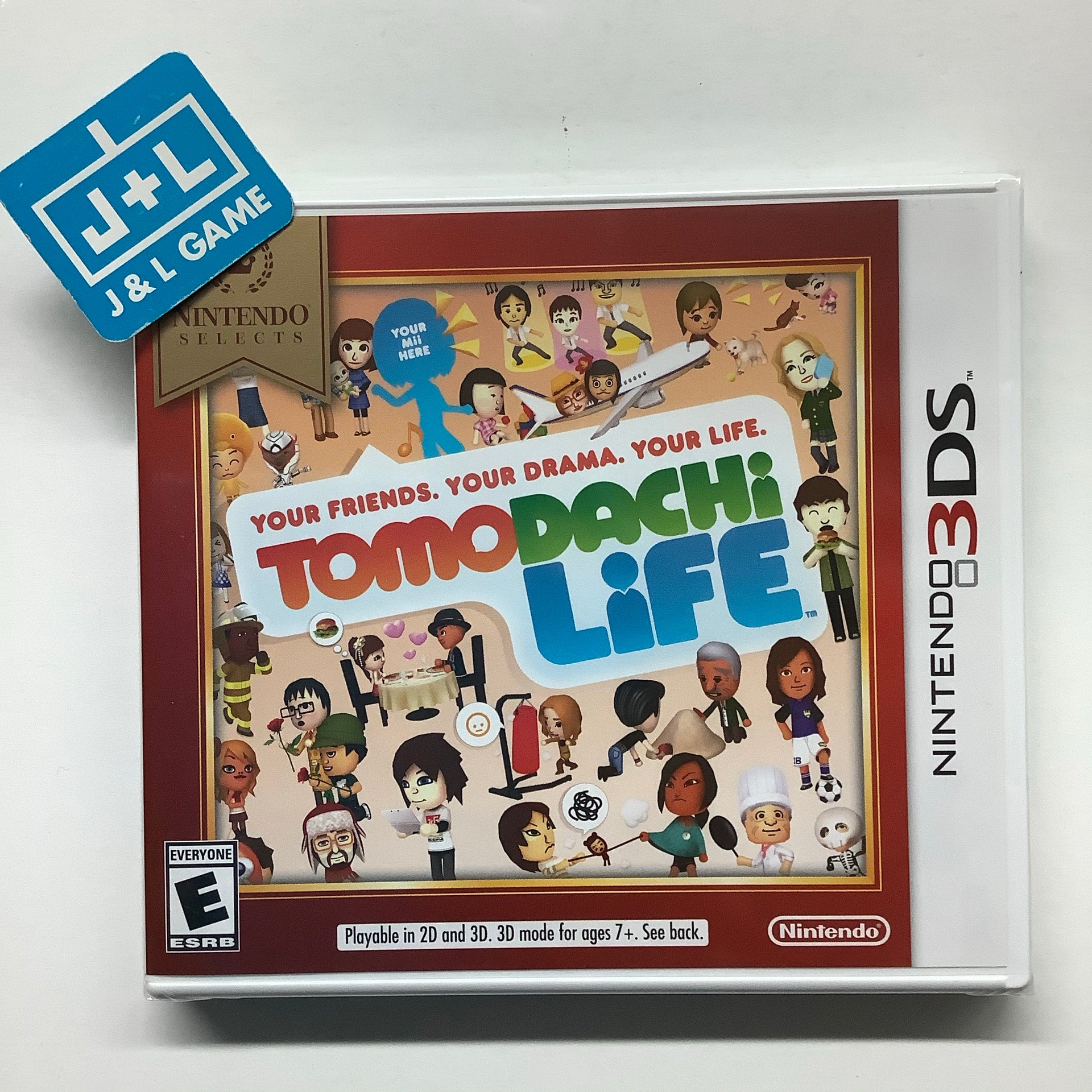 | J&L - Nintendo (Nintendo Selects) Tomodachi Life 3DS Game