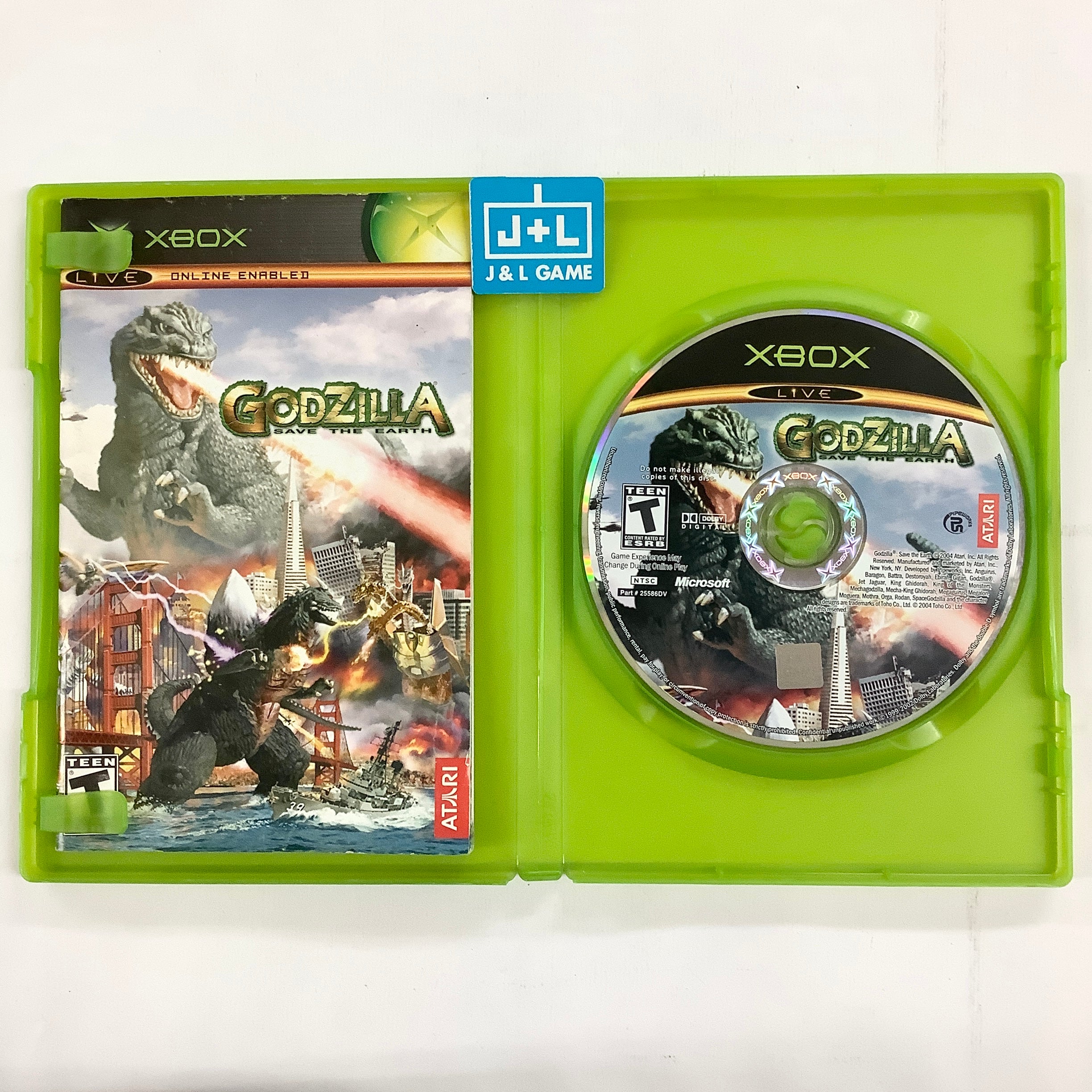 Godzilla: Save the Earth - (XB) Xbox [Pre-Owned] Video Games Atari SA   