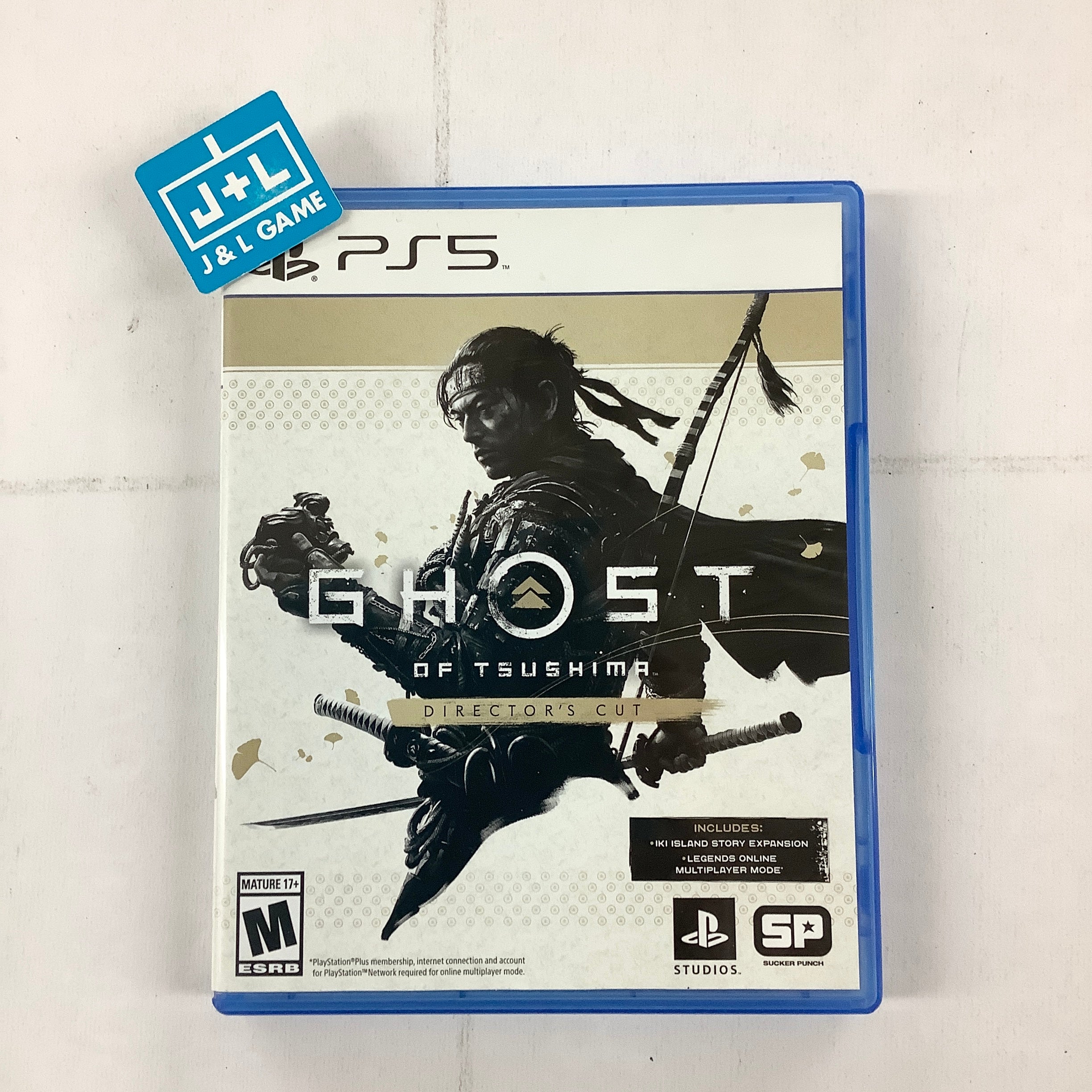 Ghost of Tsushima Director's Cut - (PS5) PlayStation 5 [UNBOXING] Video Games Sony Interactive Entertainment   