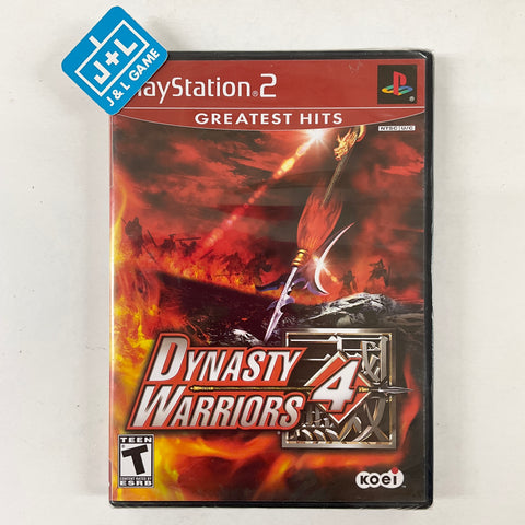 Dynasty Warriors 4 (Greatest Hits) - (PS2) PlayStation 2 Video Games Koei   