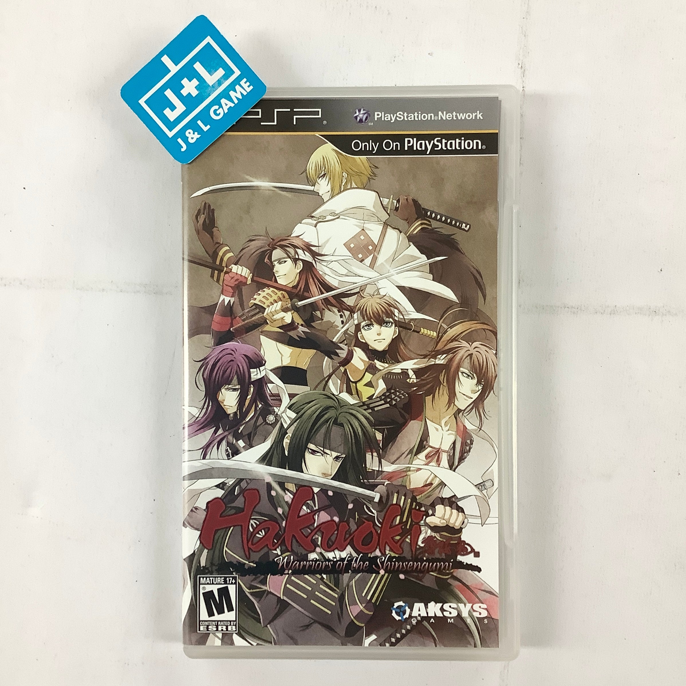 Hakuoki: Warriors of the Shinsengumi - Sony PSP [Pre-Owned] Video Games Aksys Games   