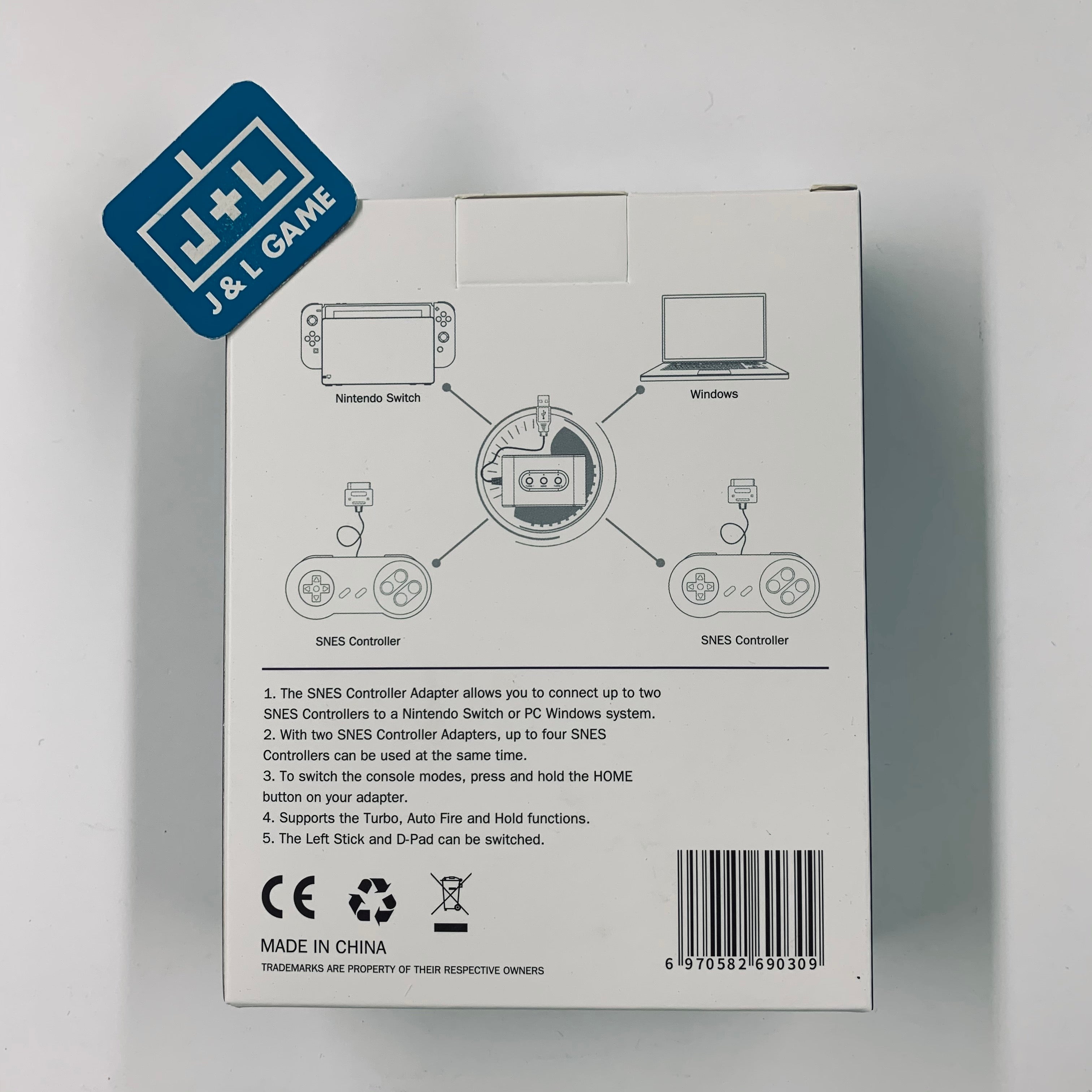 MayFlash SNES Controller Adapter (MF105) - (NSW) Nintendo Switch Video Games Mayflash   