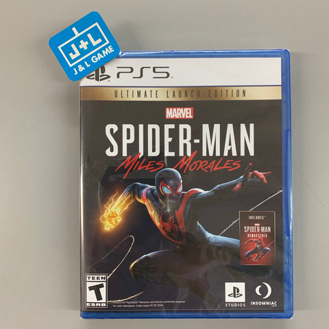 Marvel's Spider-Man: Miles Morales (Ultimate Launch Edition) – (PS5) PlayStation 5 Video Games PlayStation   