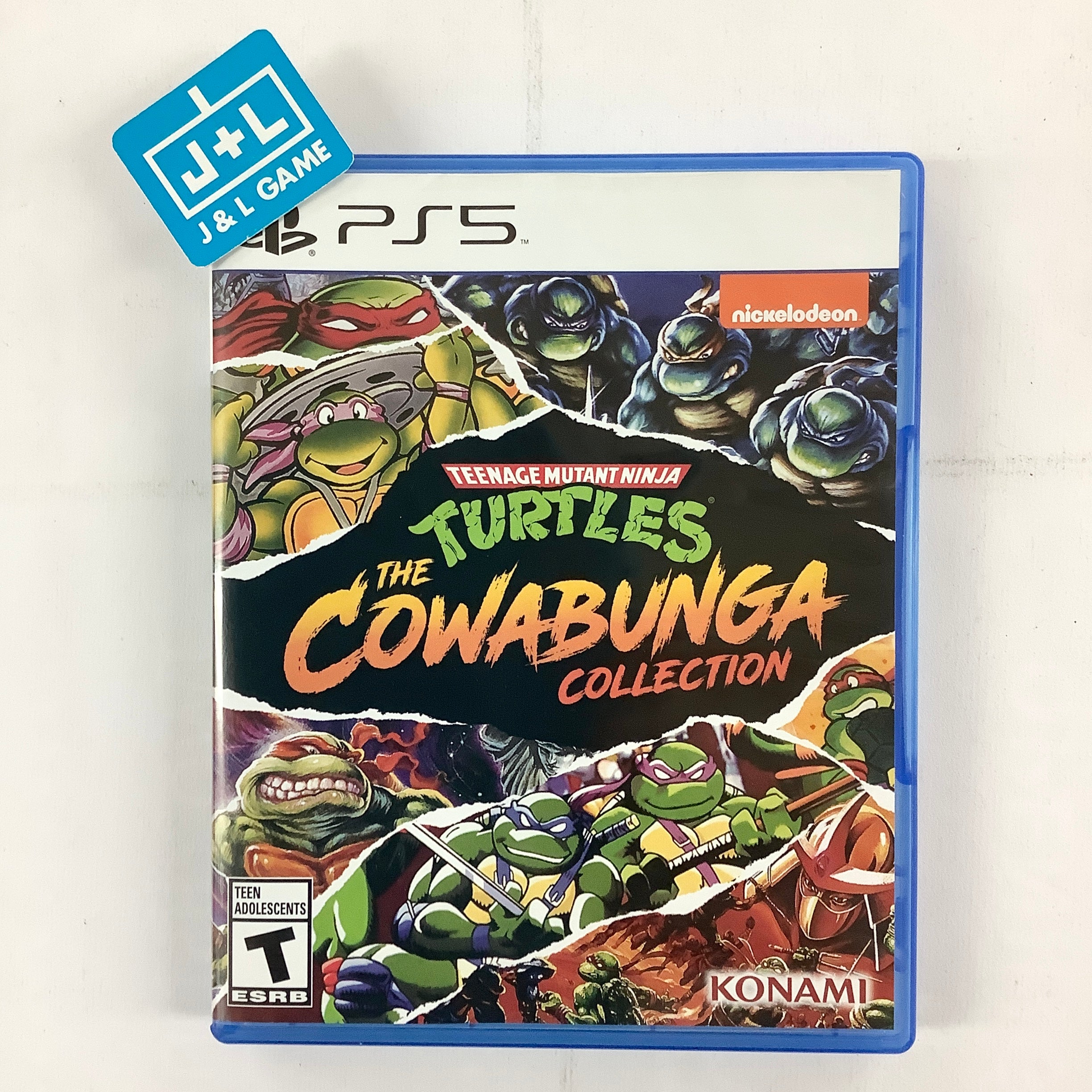 Teenage Mutant Ninja Turtles: The Cowabunga Collection - (PS5) PlayStation 5 [UNBOXING] Video Games Konami   