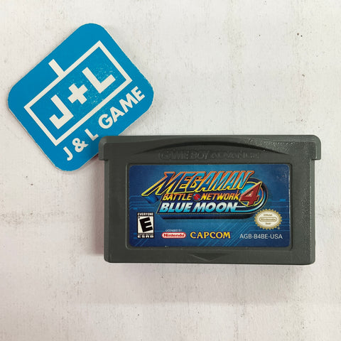 Mega Man Battle Network 4: Blue Moon - (GBA) Game Boy Advance [Pre-Owned] Video Games Capcom   