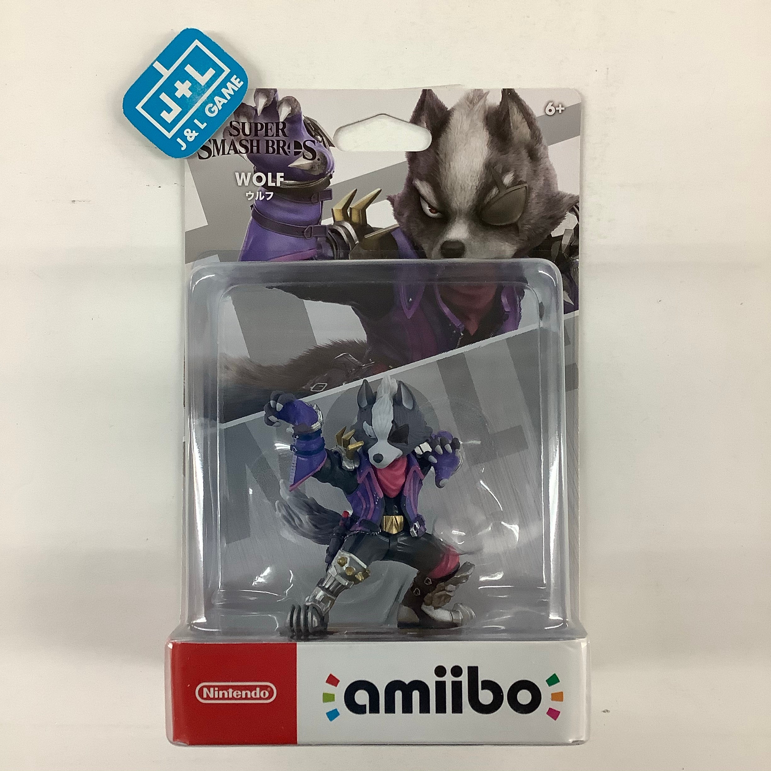 Wolf (Super Smash Bros. series) - (NSW) Nintendo Switch Amiibo (Japanese Import) Amiibo Nintendo   
