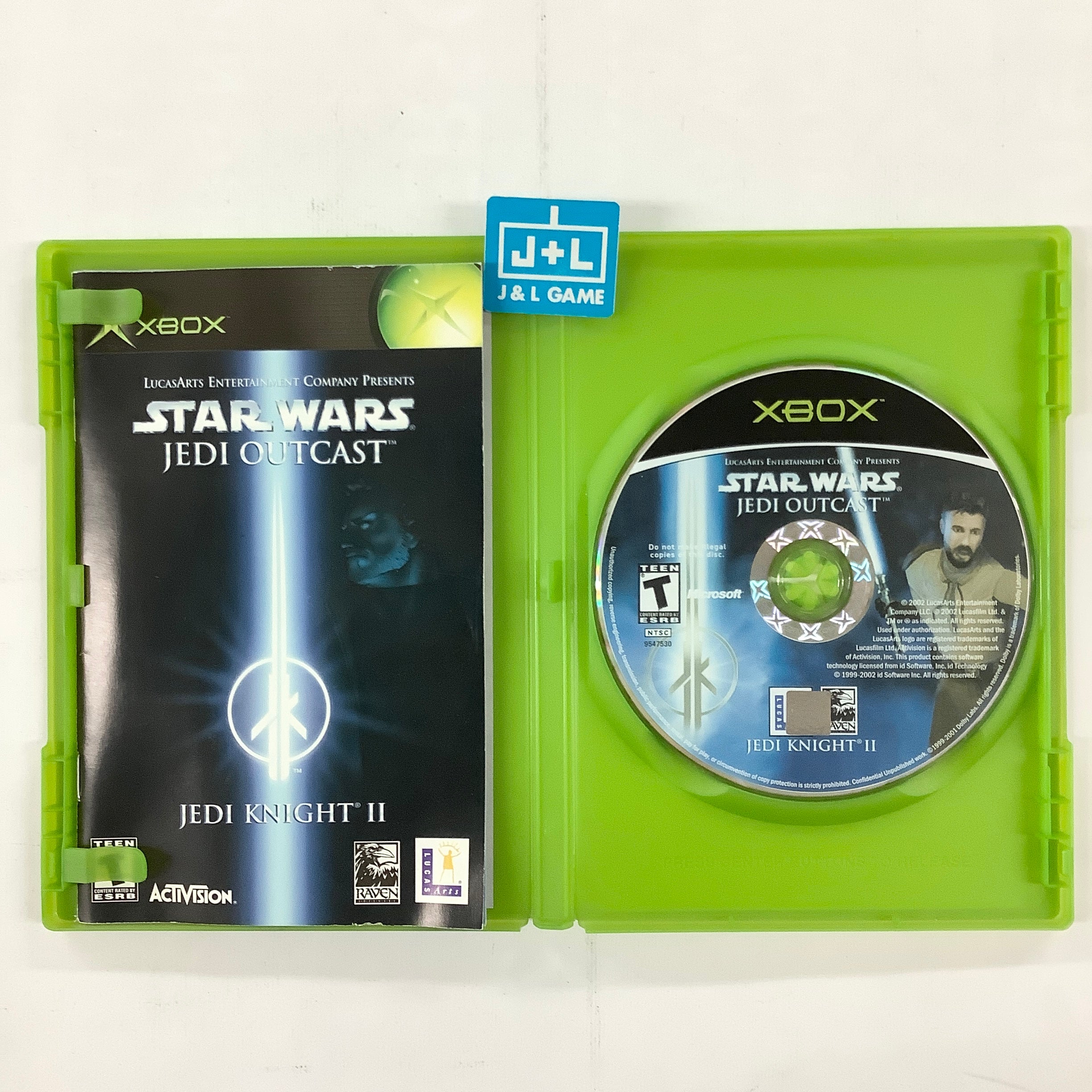 Star Wars Jedi Knight II: Jedi Outcast - (XB) Xbox [Pre-Owned] Video Games LucasArts   