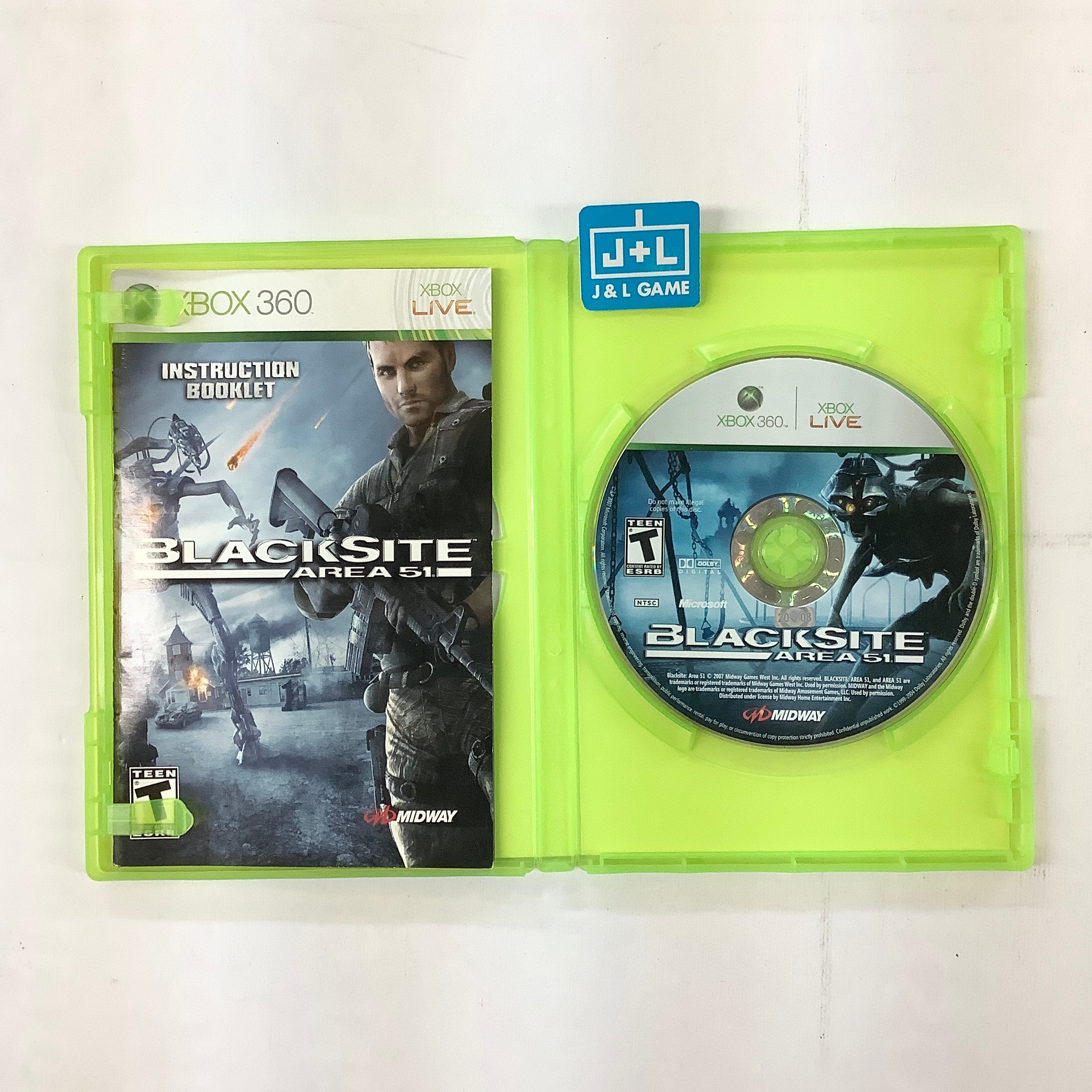 BlackSite: Area 51 - Xbox 360 [Pre-Owned] Video Games Midway   