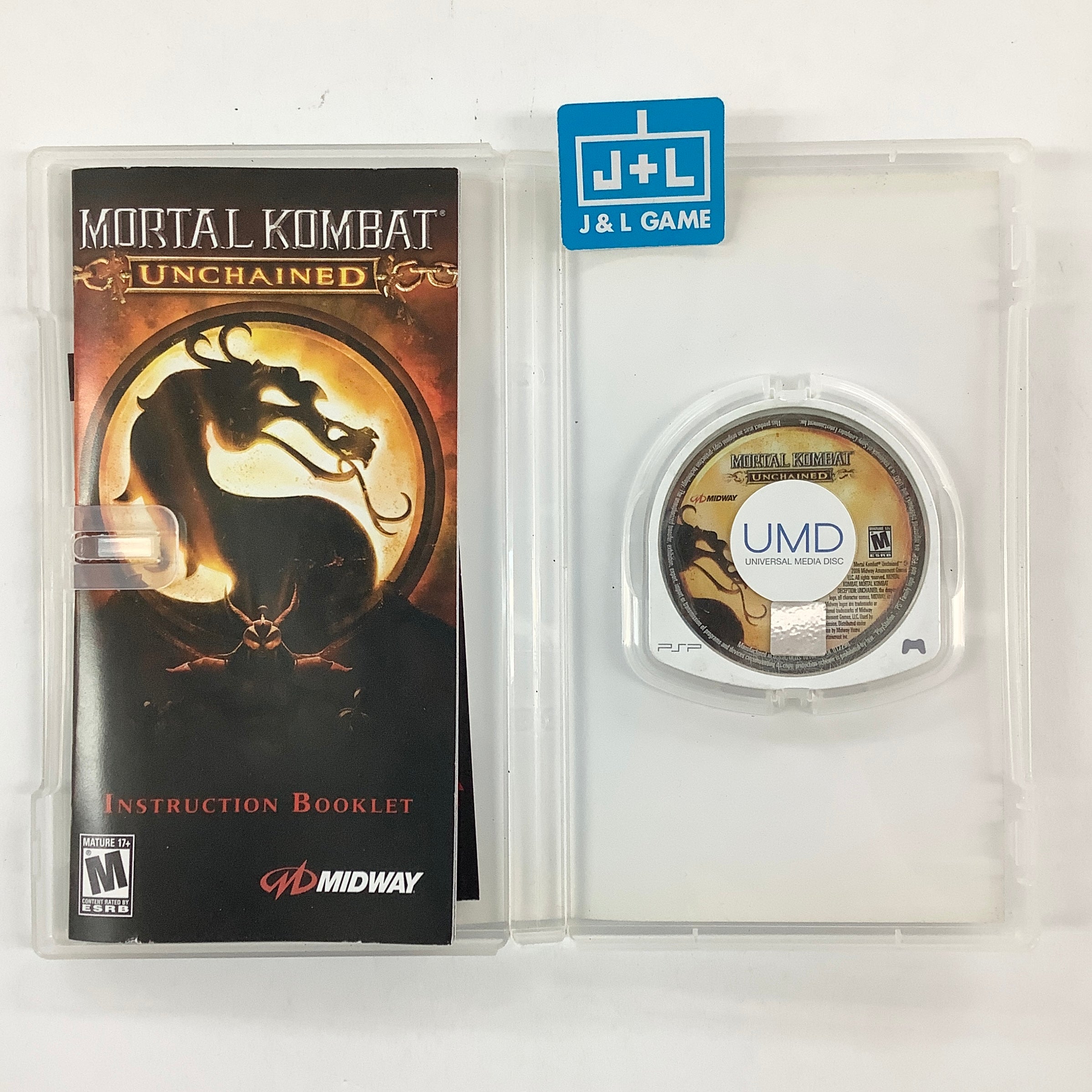 Mortal Kombat: Unchained - SONY PSP [Pre-Owned] Video Games Midway   