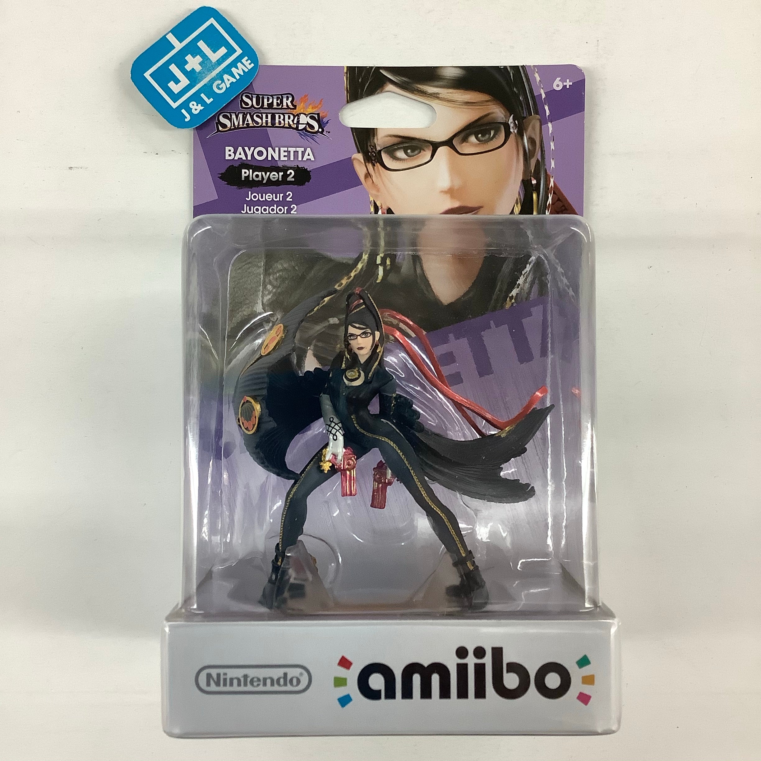 Bayonetta Player 2 (Super Smash Bros. series) - Nintendo WiiU Amiibo Amiibo Nintendo   