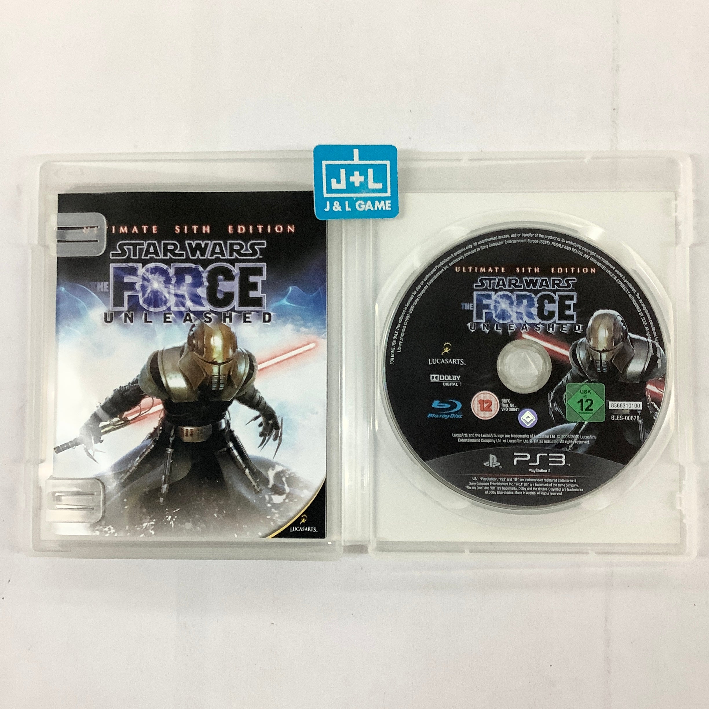 Star Wars: The Force Unleashed (Ultimate Sith Edition) - (PS3) PlayStation 3 (European Import) [Pre-Owned] Video Games LucasArts   