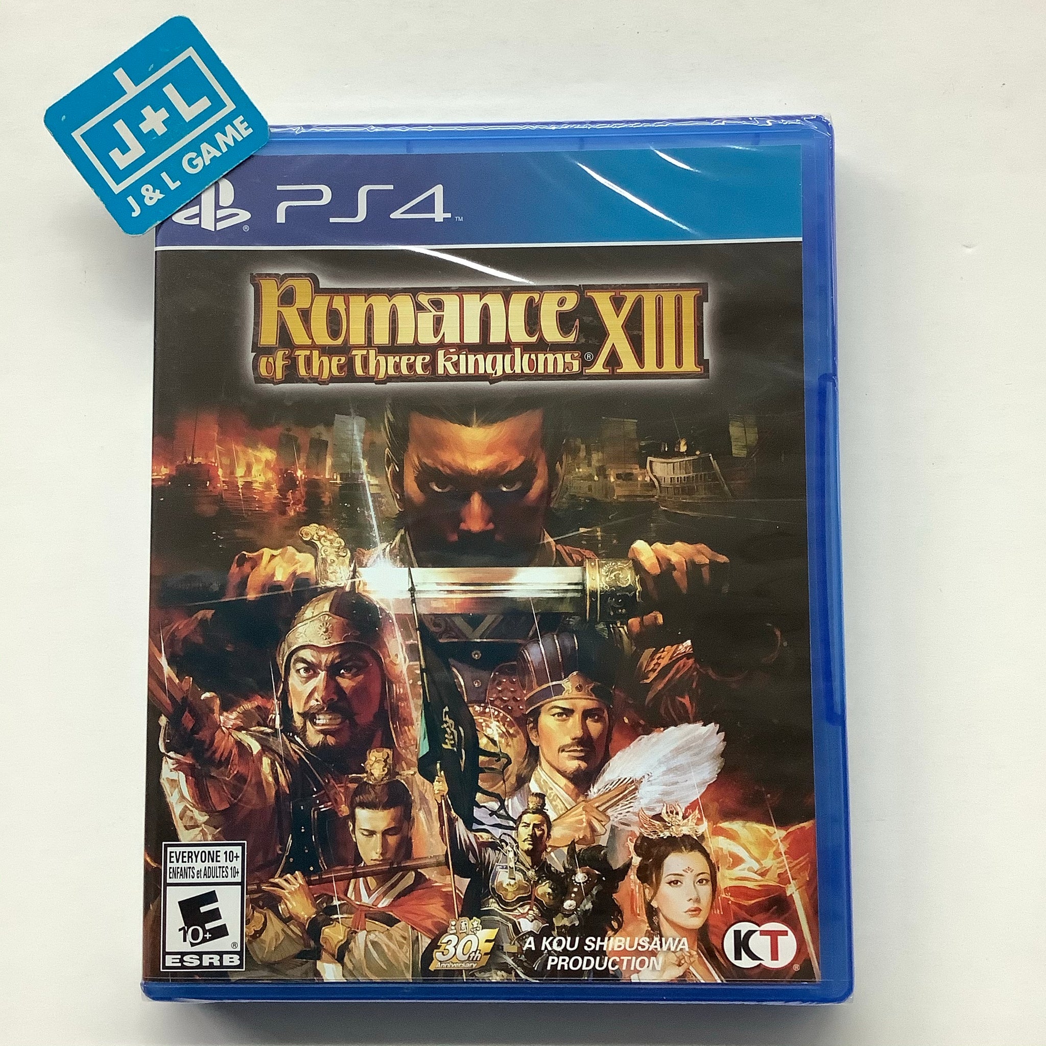 Romance of the Three Kingdoms XIII (PS4) PlayStation 4 J&L Video
