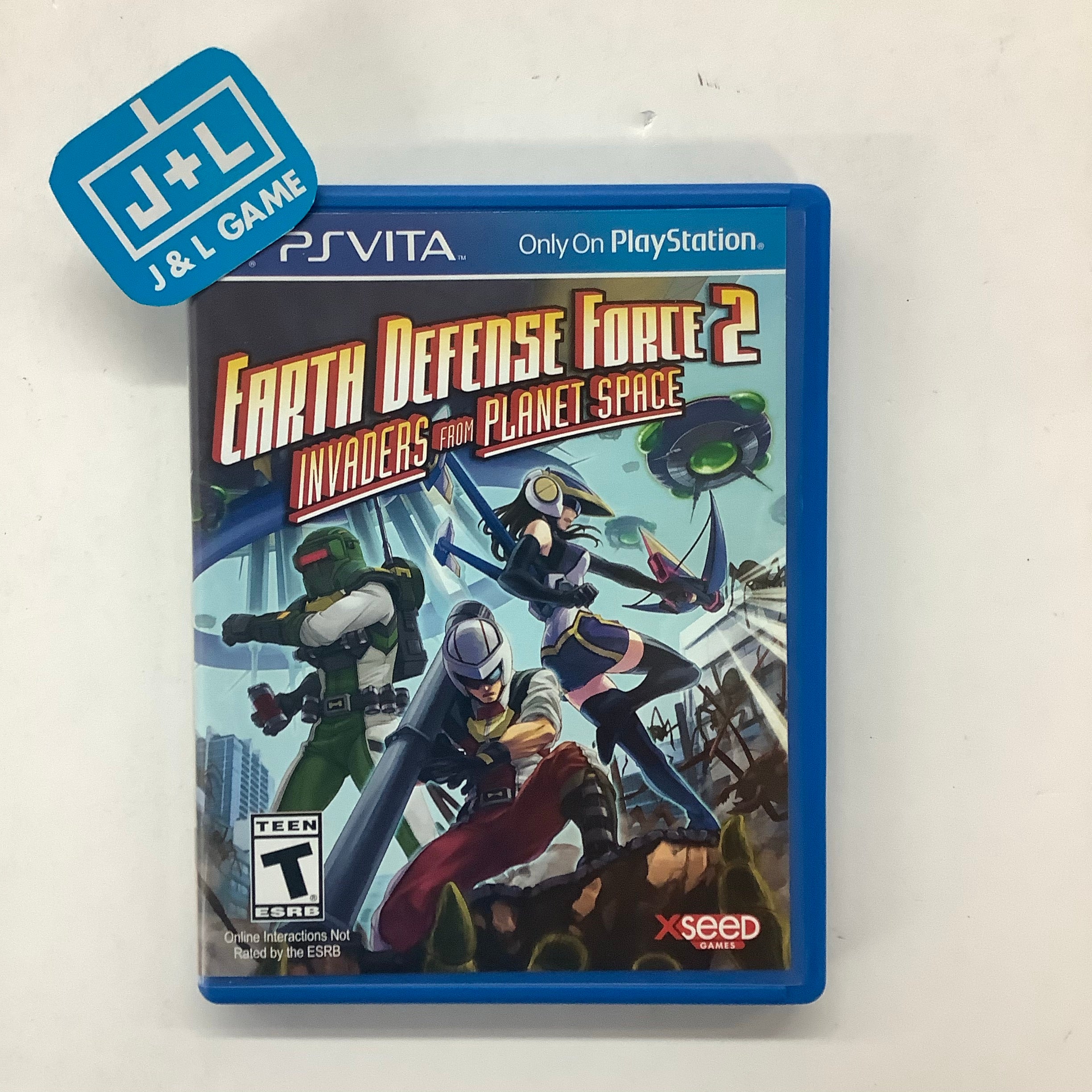 Earth Defense Force 2: Invaders From Planet Space - (PSV) PlayStation Vita [Pre-Owned] Video Games XSEED Games   