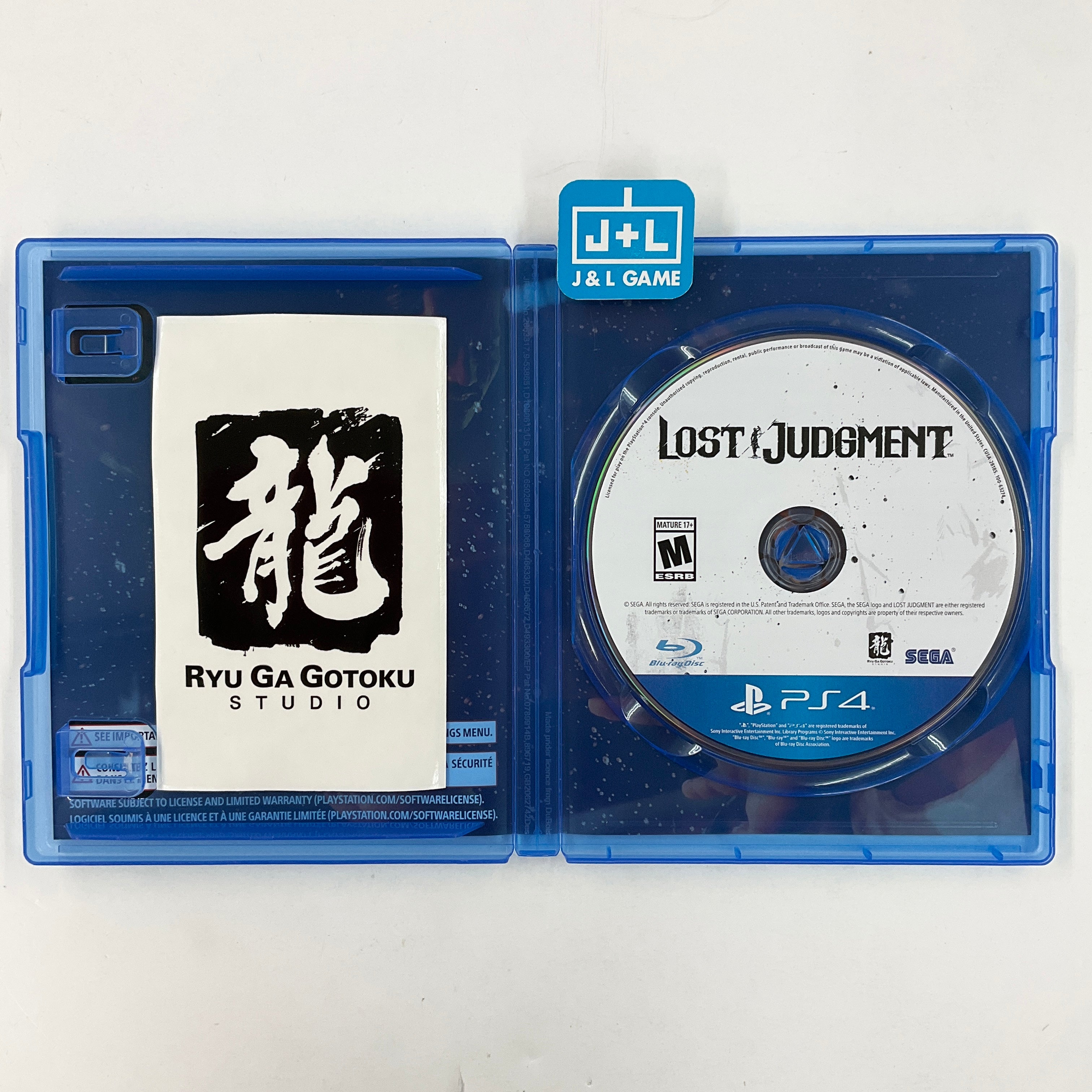 Lost Judgment - (PS4) PlayStation 4 [UNBOXING] Video Games SEGA   