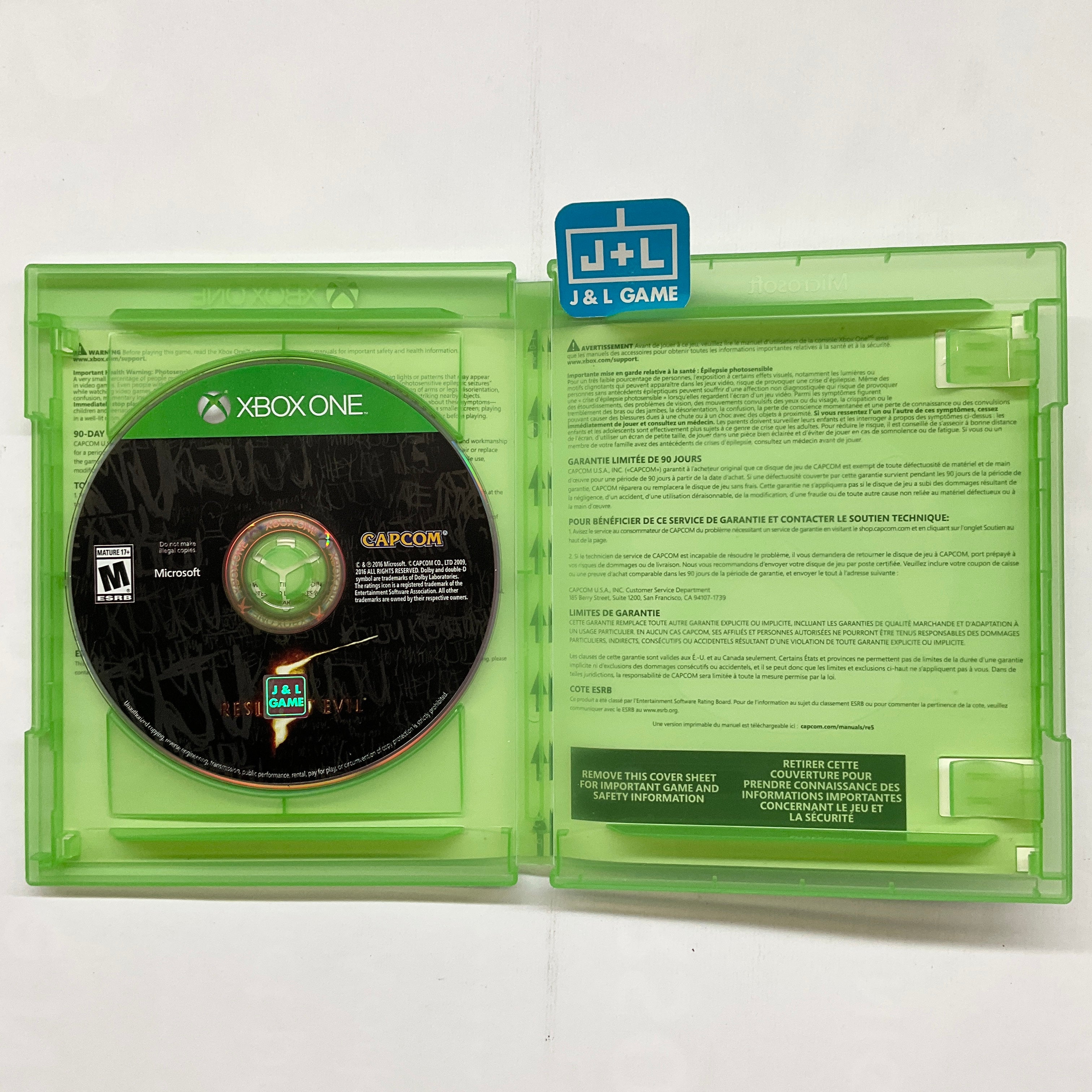 Resident Evil 5 - (XB1) Xbox One [Pre-Owned] Video Games Capcom   