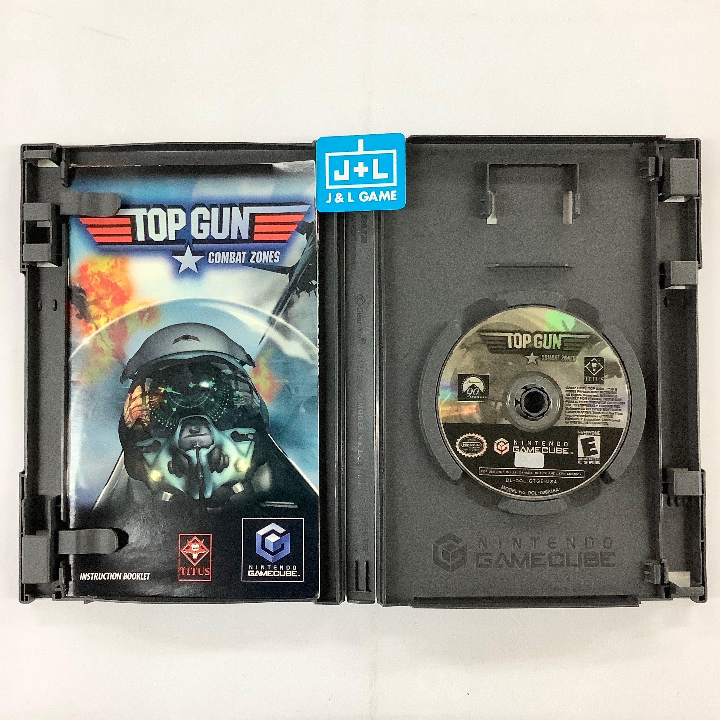 Top Gun: Combat Zones - (GC) GameCube [Pre-Owned] Video Games Titus Software   