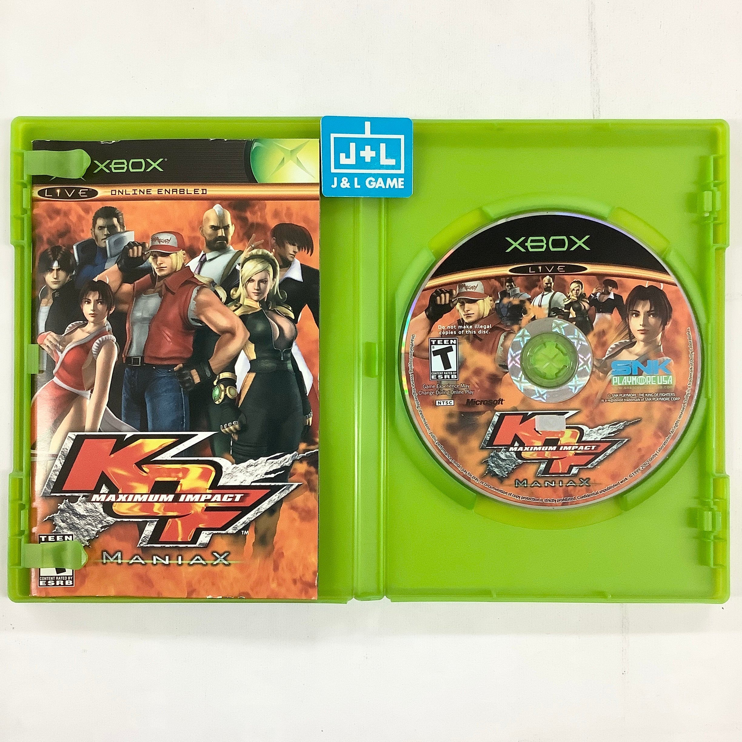 The King of Fighters: Maximum Impact Maniax - (XB) Xbox [Pre-Owned] Video Games SNK Playmore   