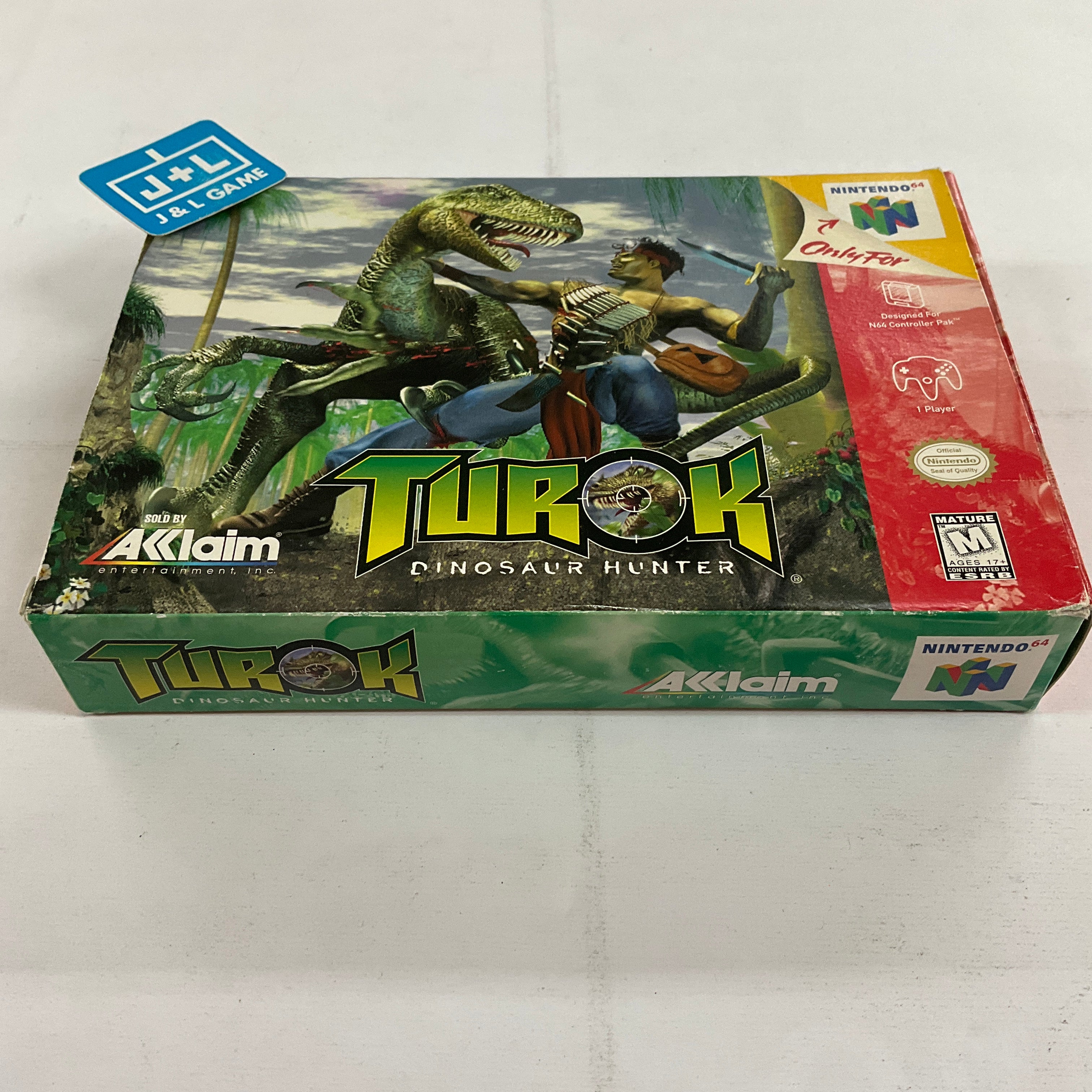 Turok: Dinosaur Hunter - (N64) Nintendo 64 [Pre-Owned] Video Games Acclaim   