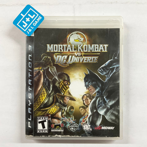 Mortal Kombat vs. DC Universe - (PS3) PlayStation 3 [Pre-Owned] Video Games Midway   