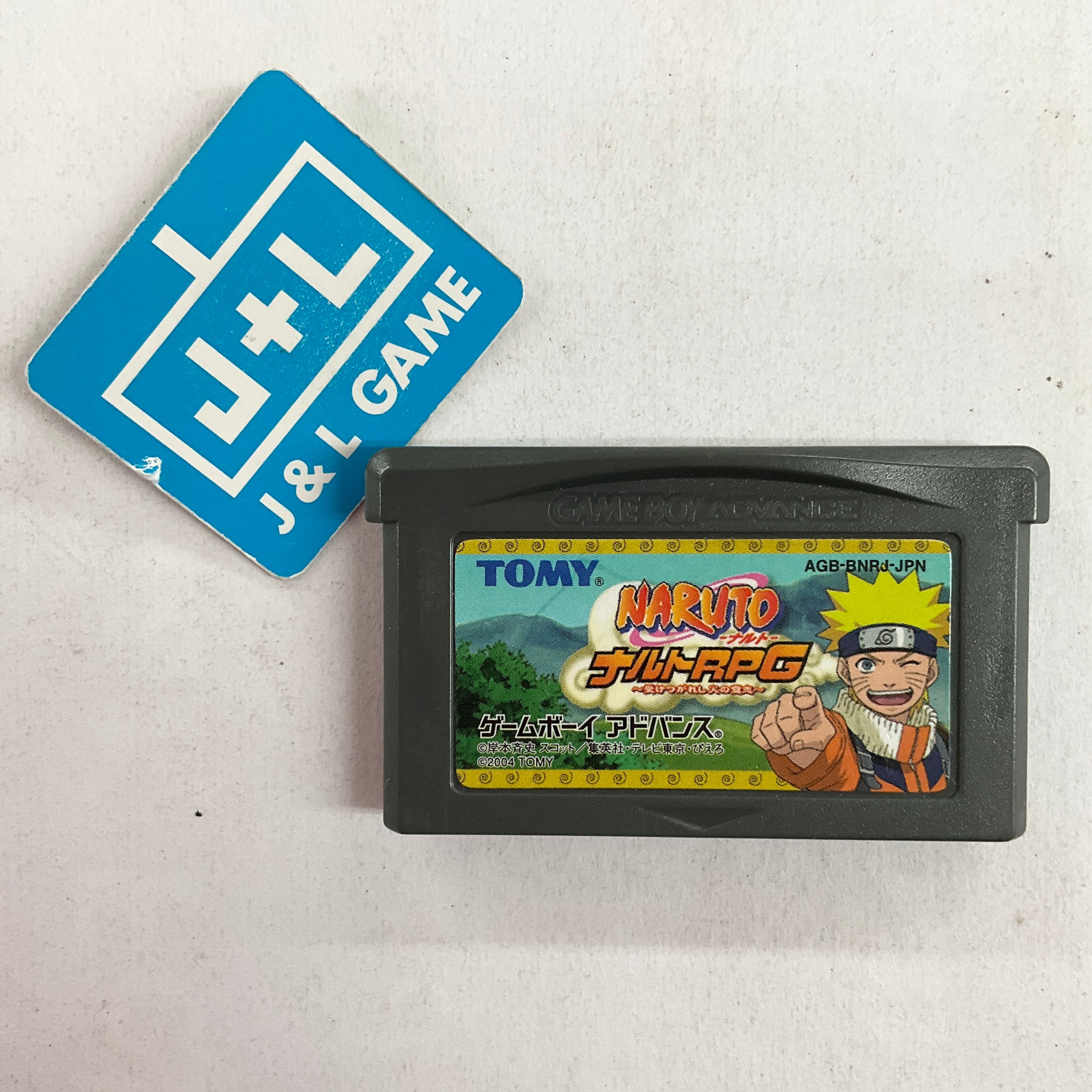 Naruto RPG: Uketsugareshi Hi no Ishi - (GBA) Game Boy Advance (Japanese Import) [Pre-Owned] Video Games Tomy Corporation   
