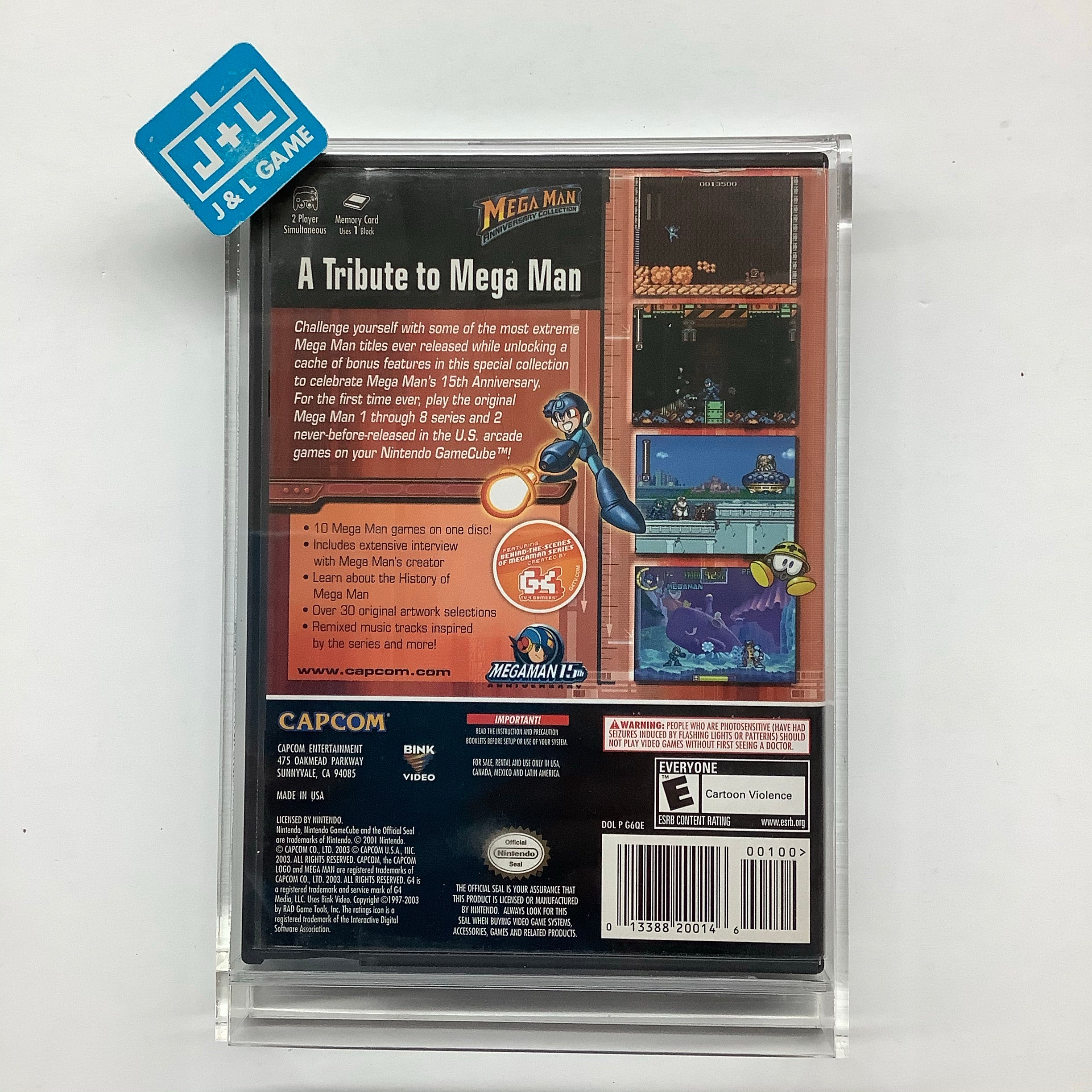Mega Man Anniversary Collection - (GC) GameCube [Pre-Owned] Video Games Capcom   