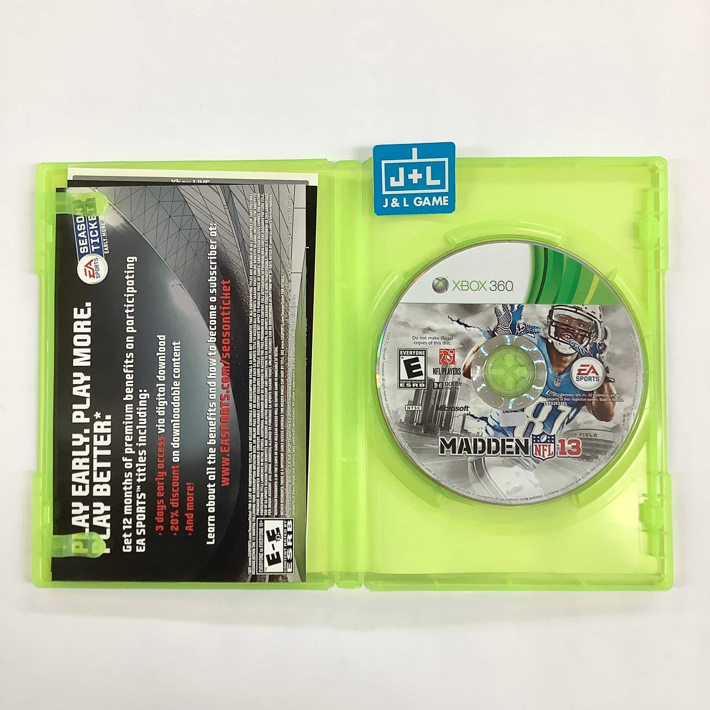 Madden NFL 13 - Xbox 360 [Pre-Owned] Video Games EA Sports   