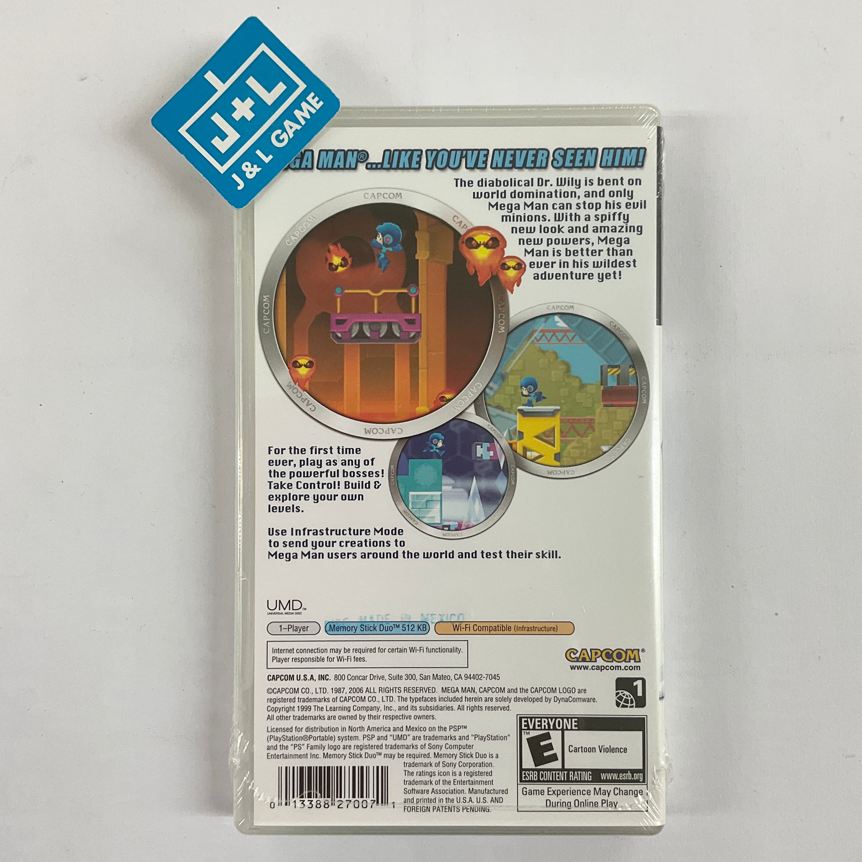 Mega Man Powered Up - Sony PSP Video Games Capcom   