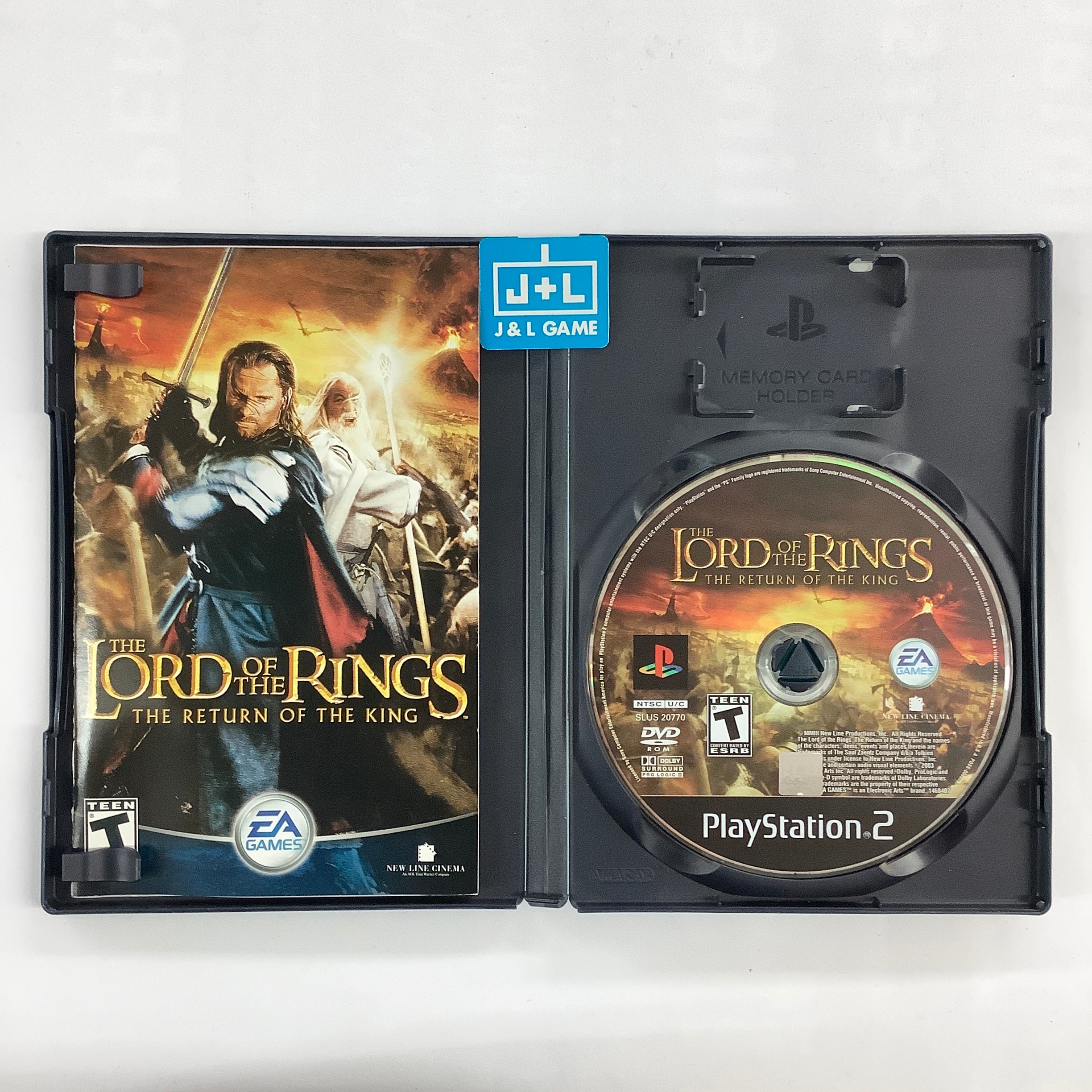The Lord of the Rings: The Return of the King - (PS2) PlayStation 2 [Pre-Owned] Video Games EA Games   